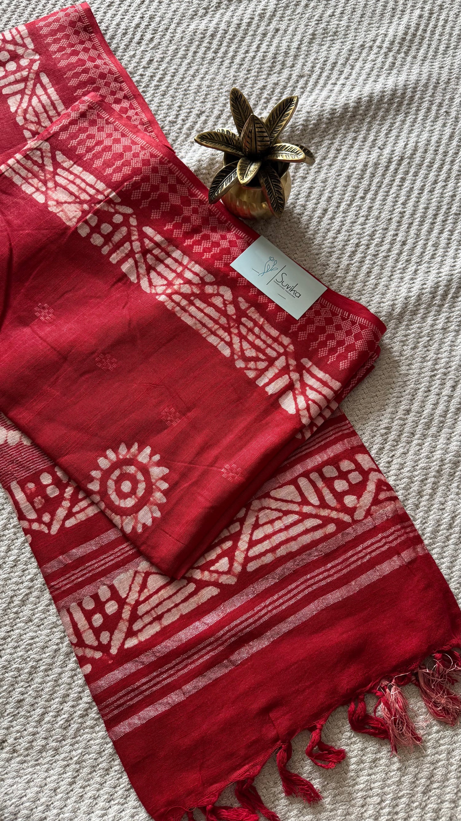 MUL COTTON SUV4903-RED