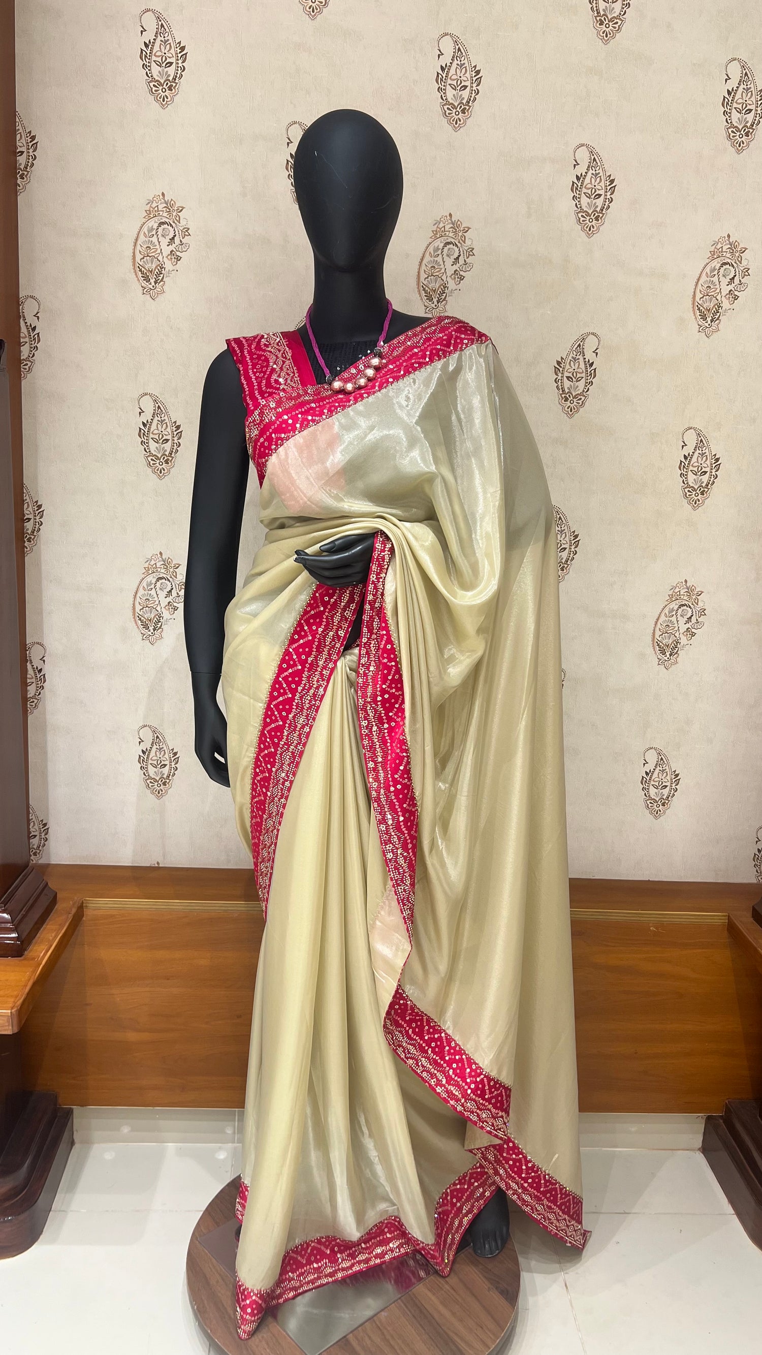 SUV3902-BEIGE WITH PINK