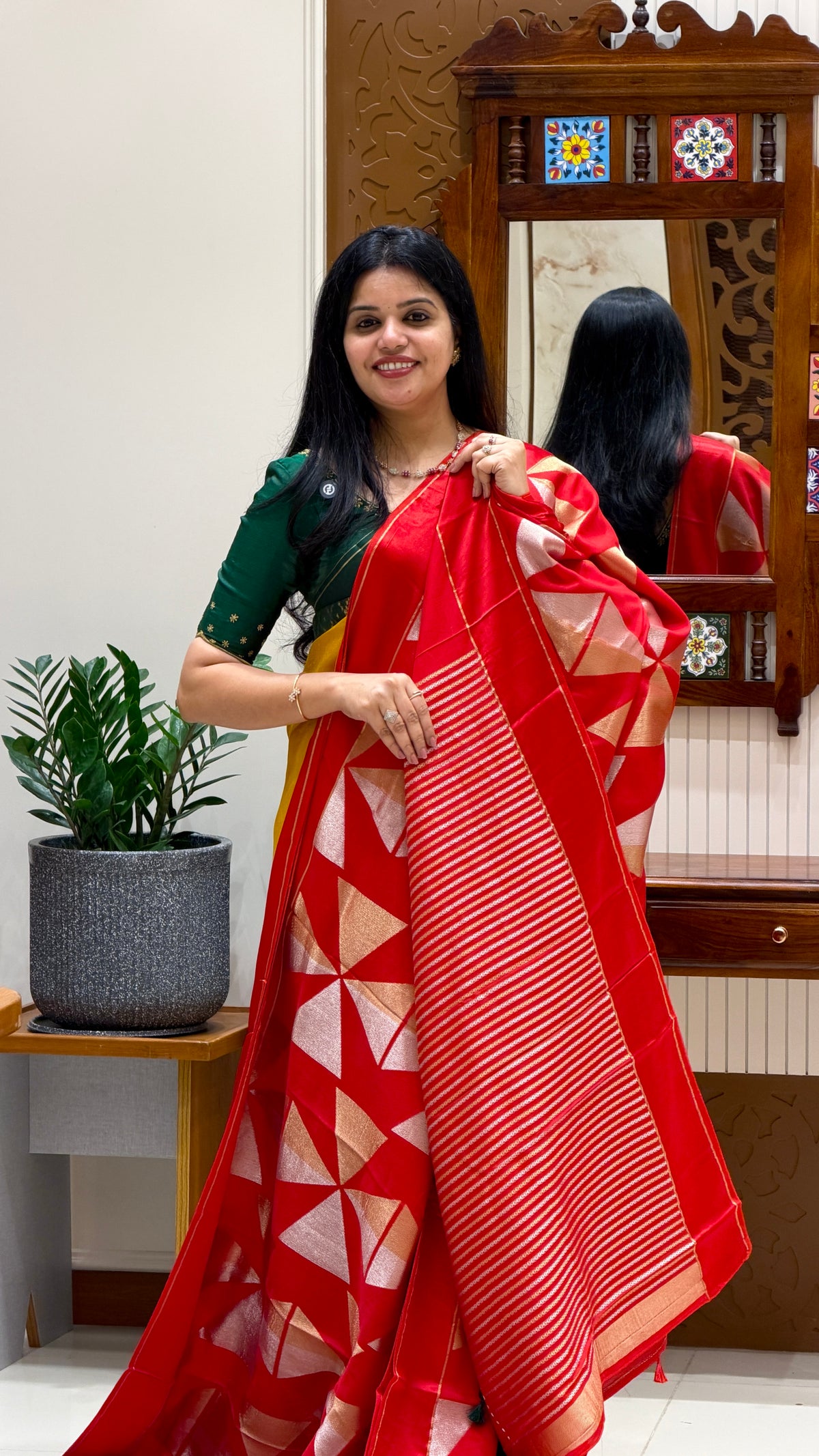 KOSA SILK SAREE SAREE SUV5881-RED