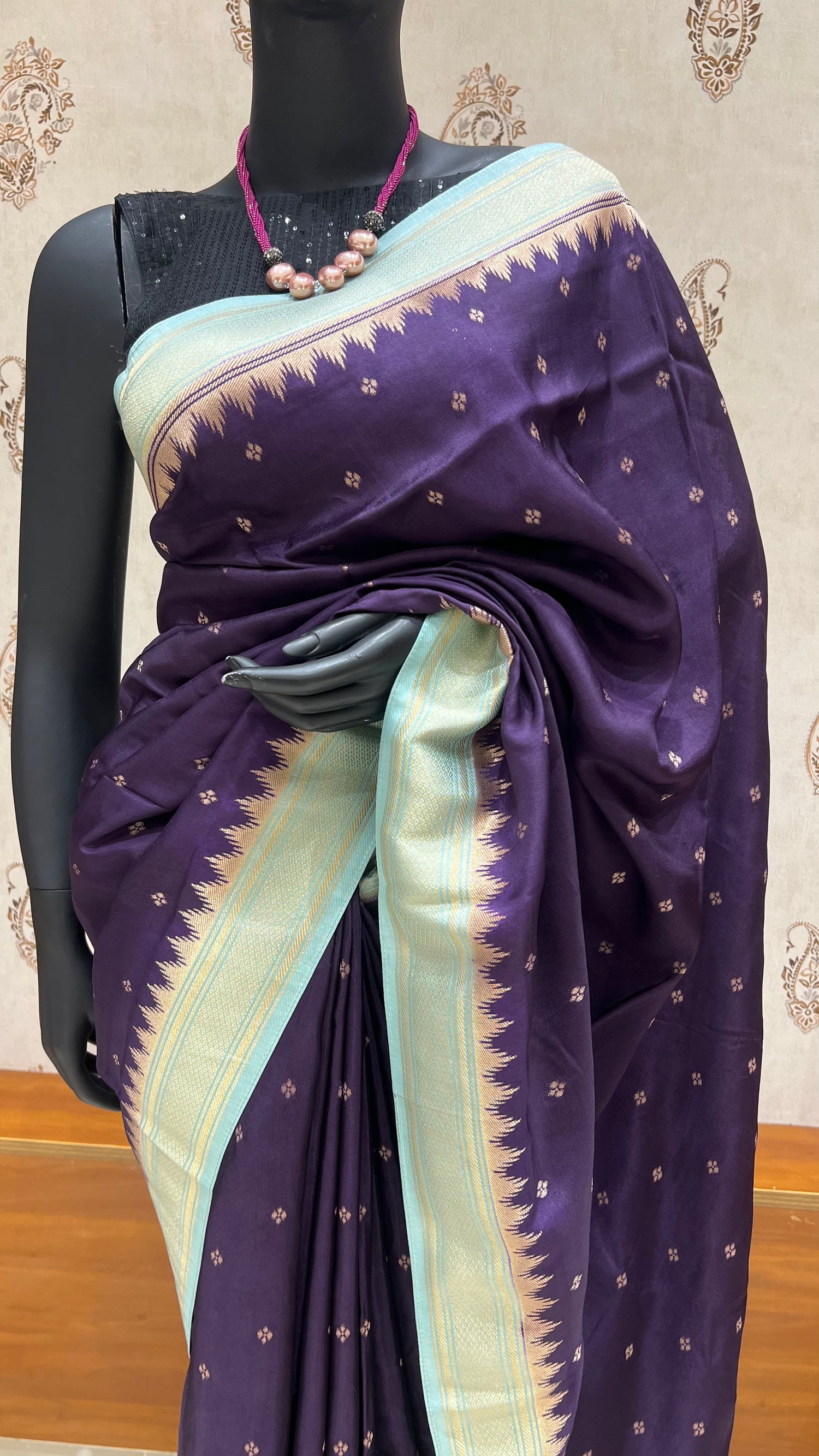 SUV4492-PURPLE WITH SEAGREEN