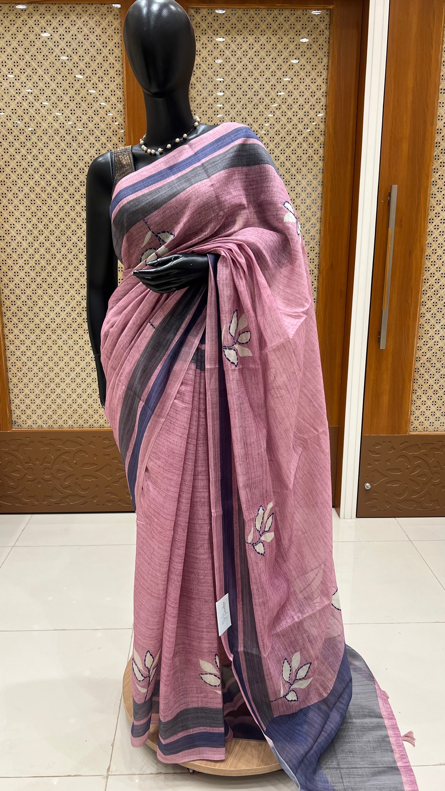 TUSSER COTTON SUV4877-ONIONPINK