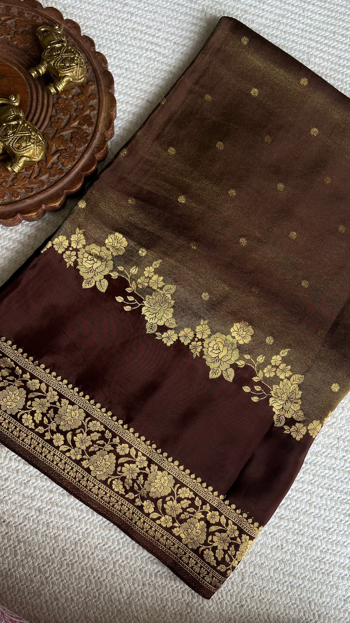 VISCOSE CREPE SUV5388-COFFEEBROWN