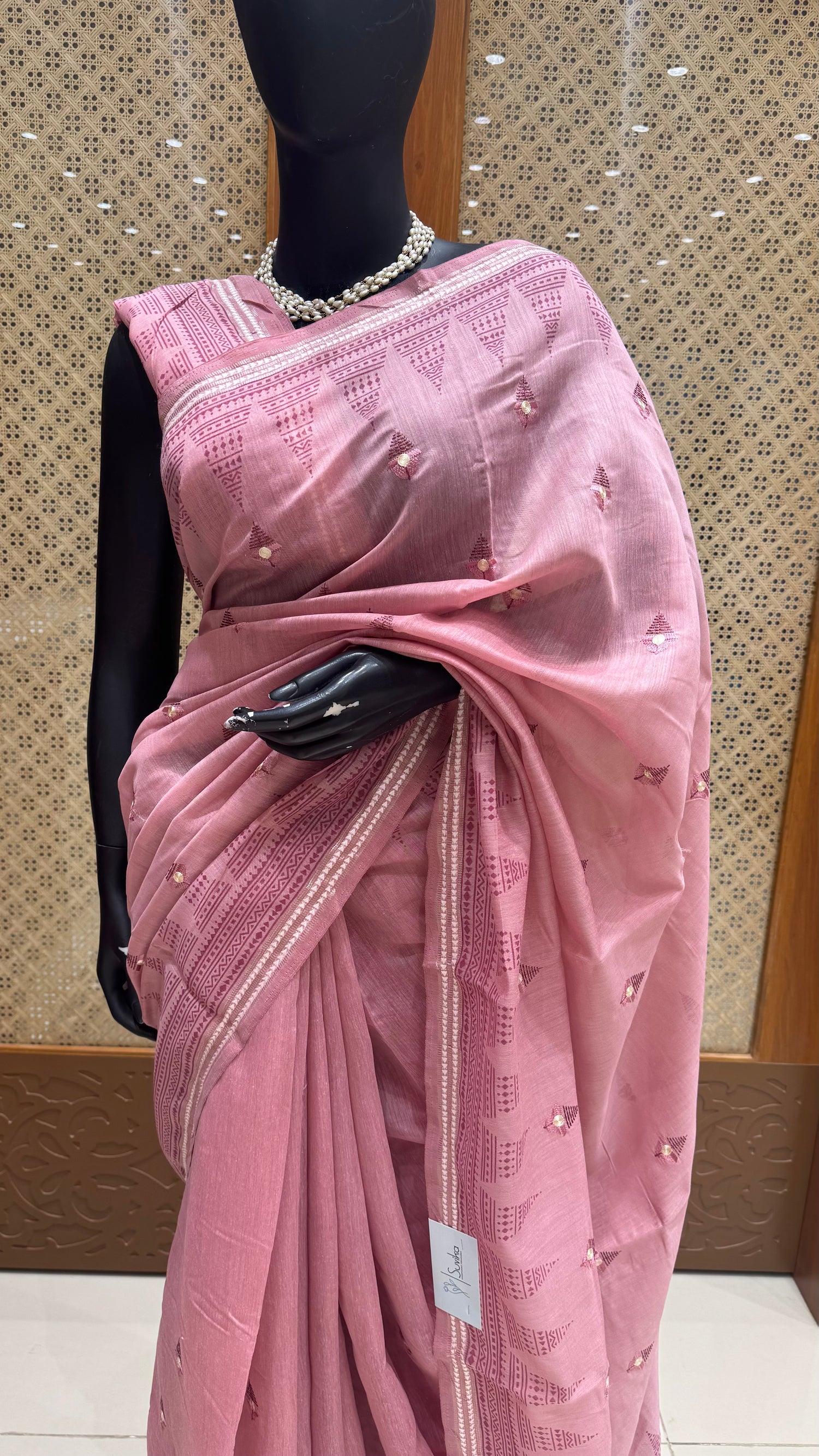 TUSSER SILK SUV5533-ONIONPINK