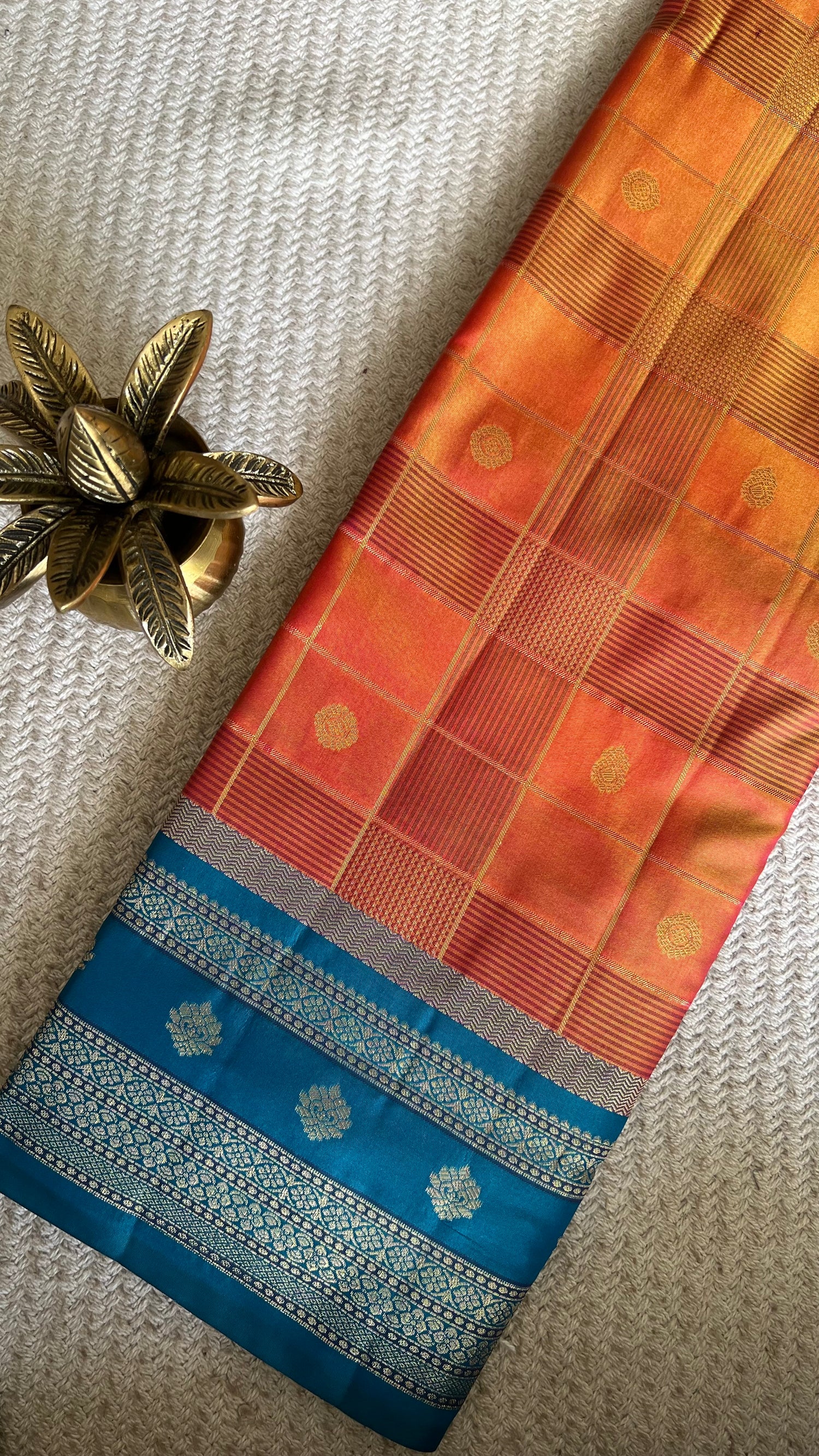 SEMI SOFT SILK SUV5652-RUST