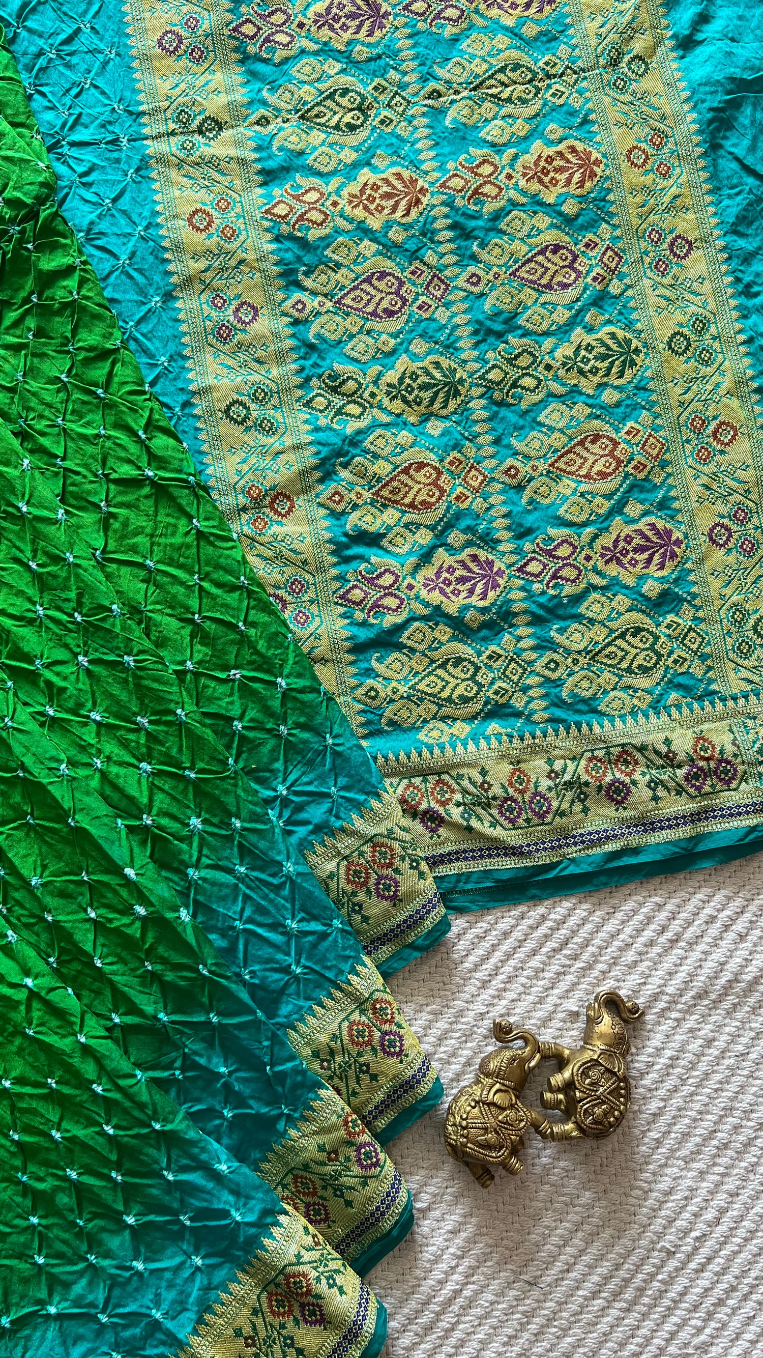 SUV4478-GREEN WITH BLUE