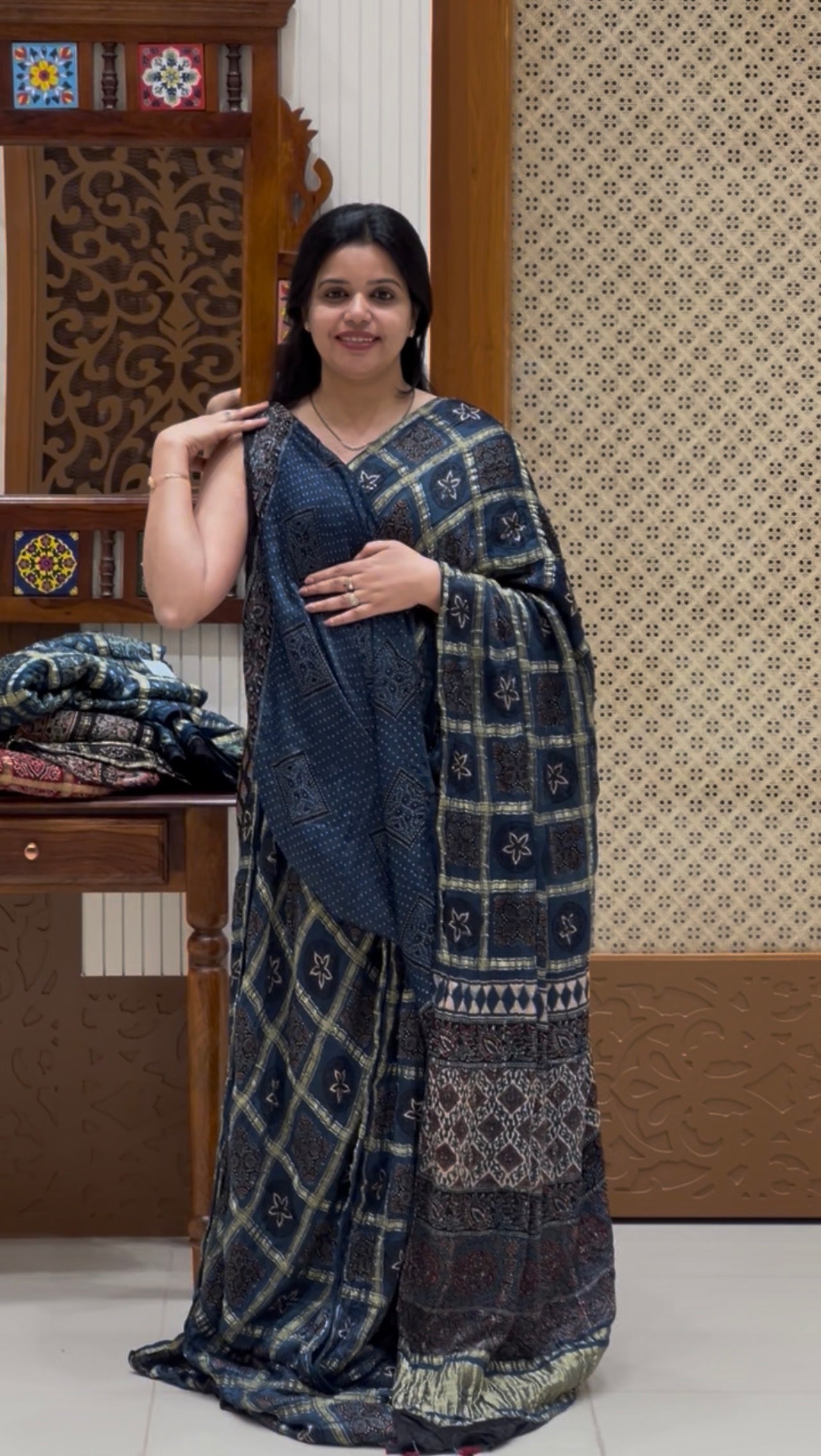 SUV4489-BLUE 2 Ghatchola modal silk