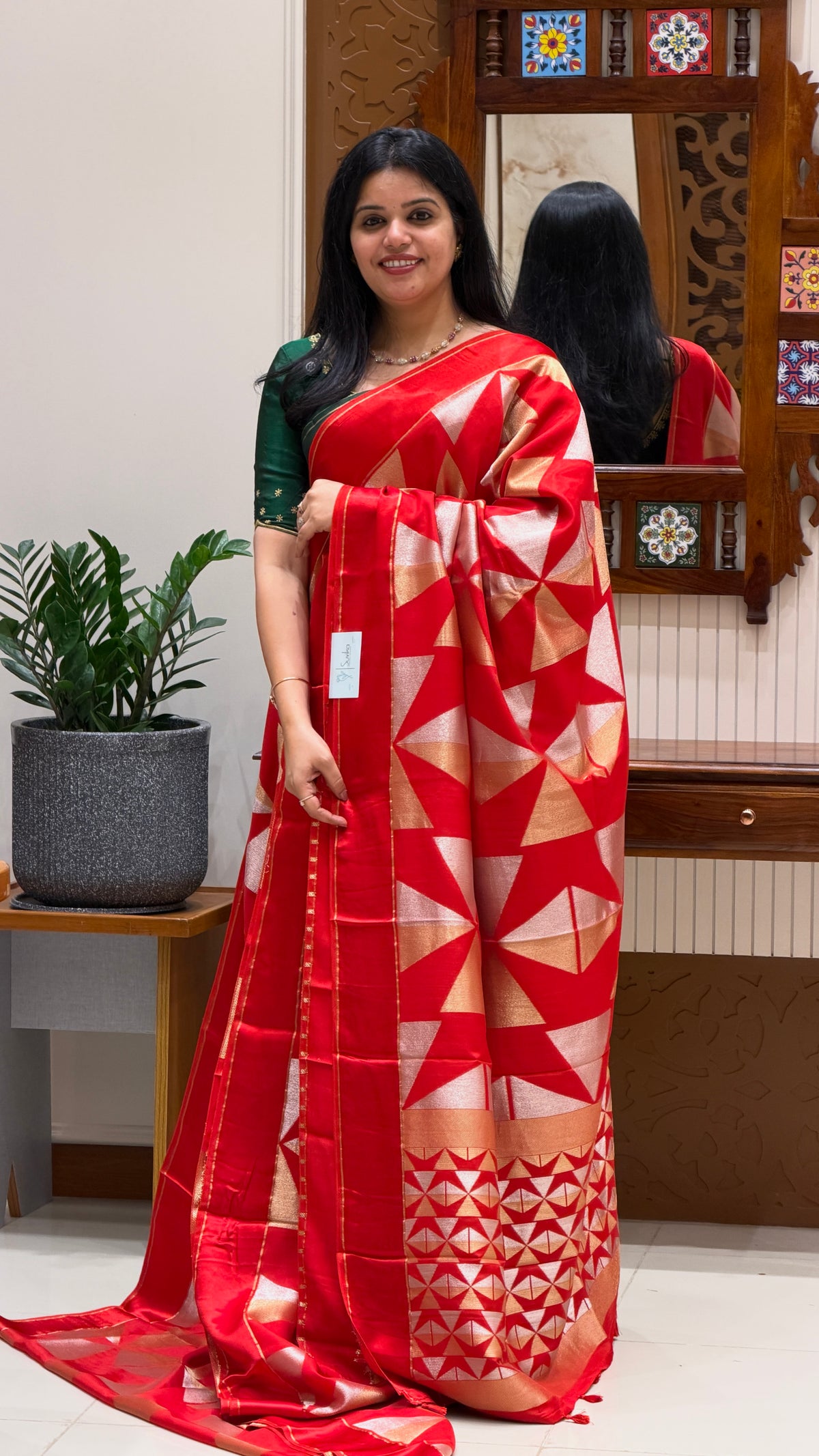 KOSA SILK SAREE SAREE SUV5881-RED