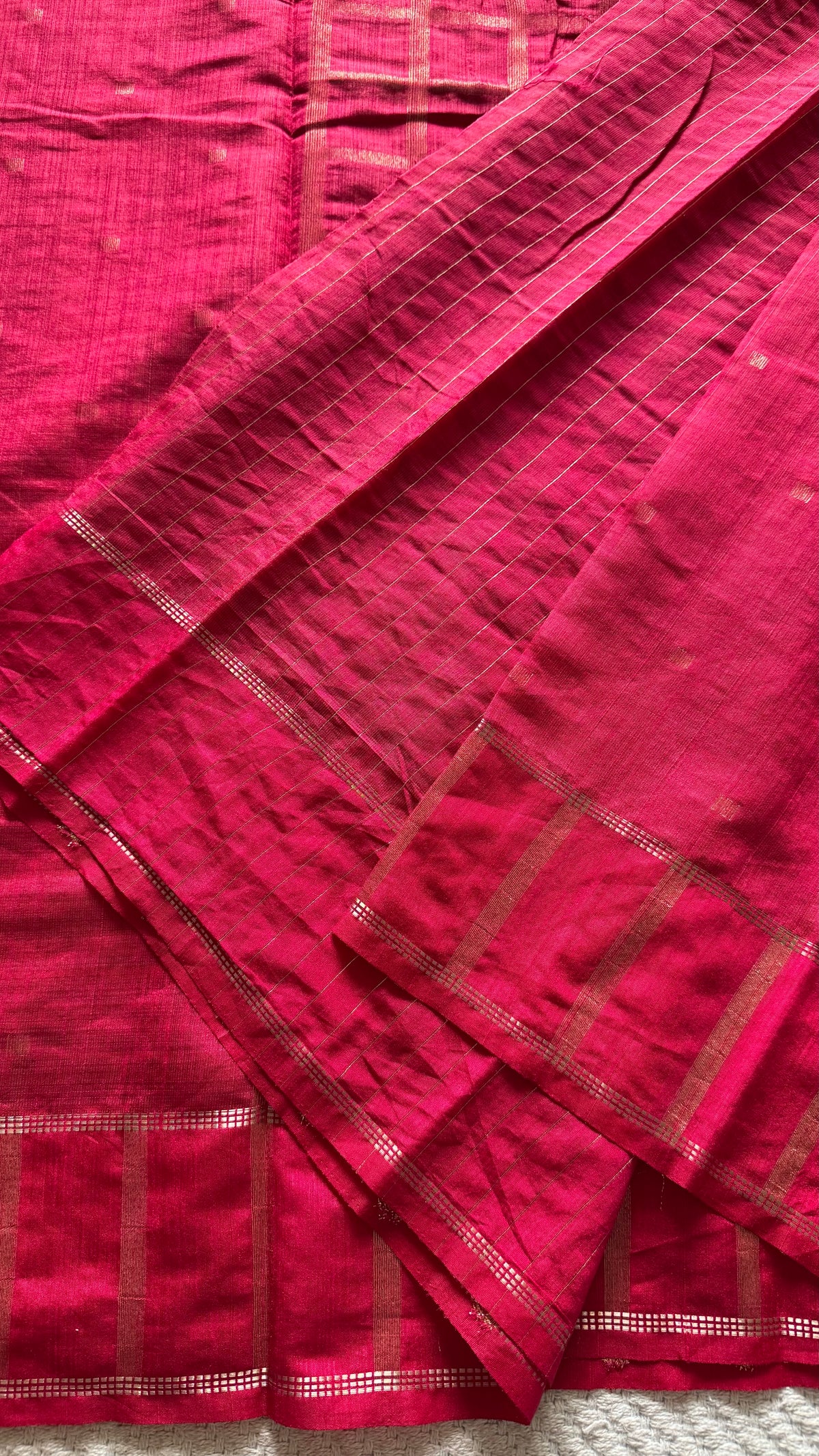 TUSSER SILK SAREE SUV5899-PINK
