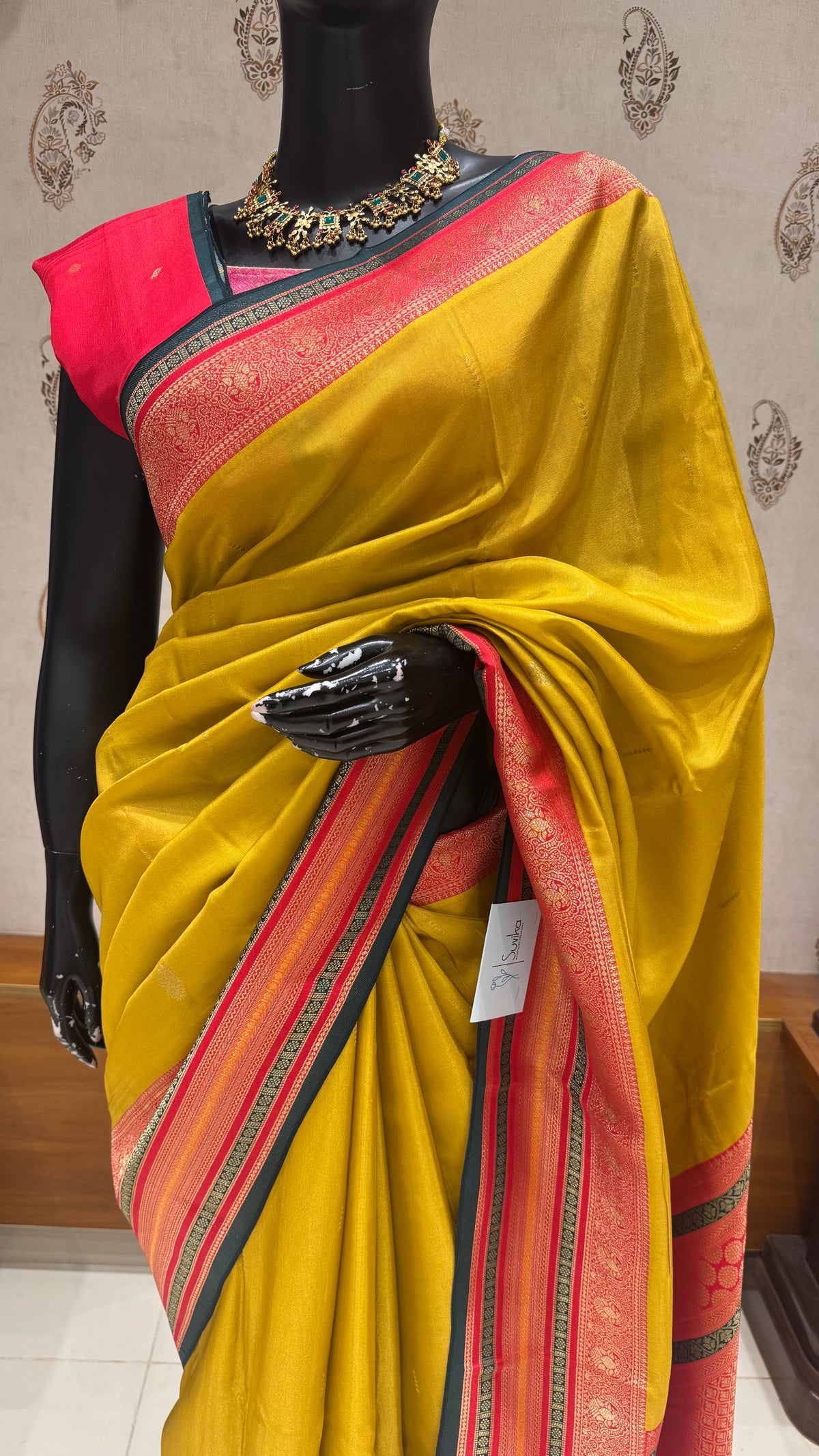 KANCHI CRAPE SUV5606-YELLOW