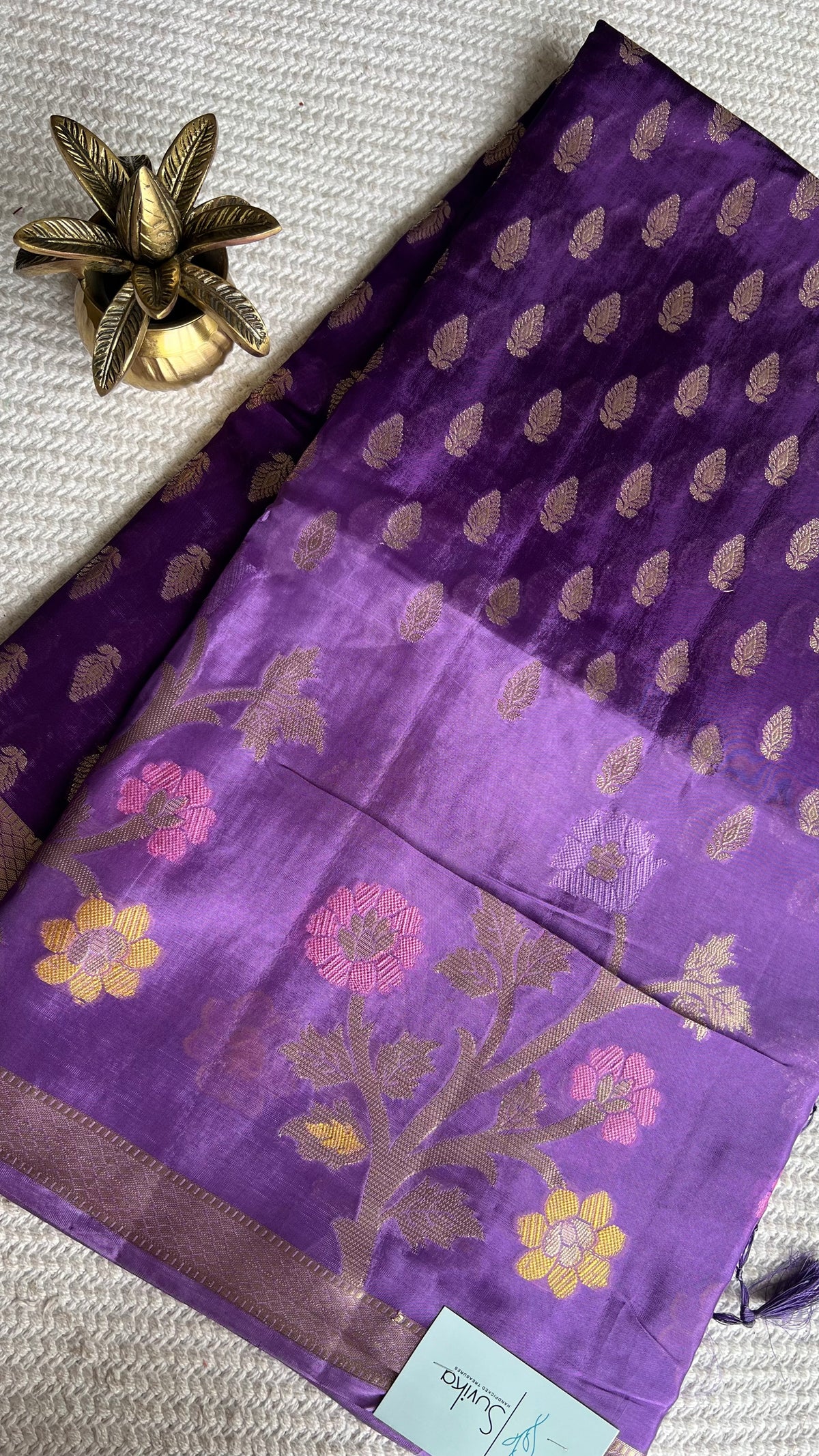 CREPE SILK SUV5656-DARKLAVENDER
