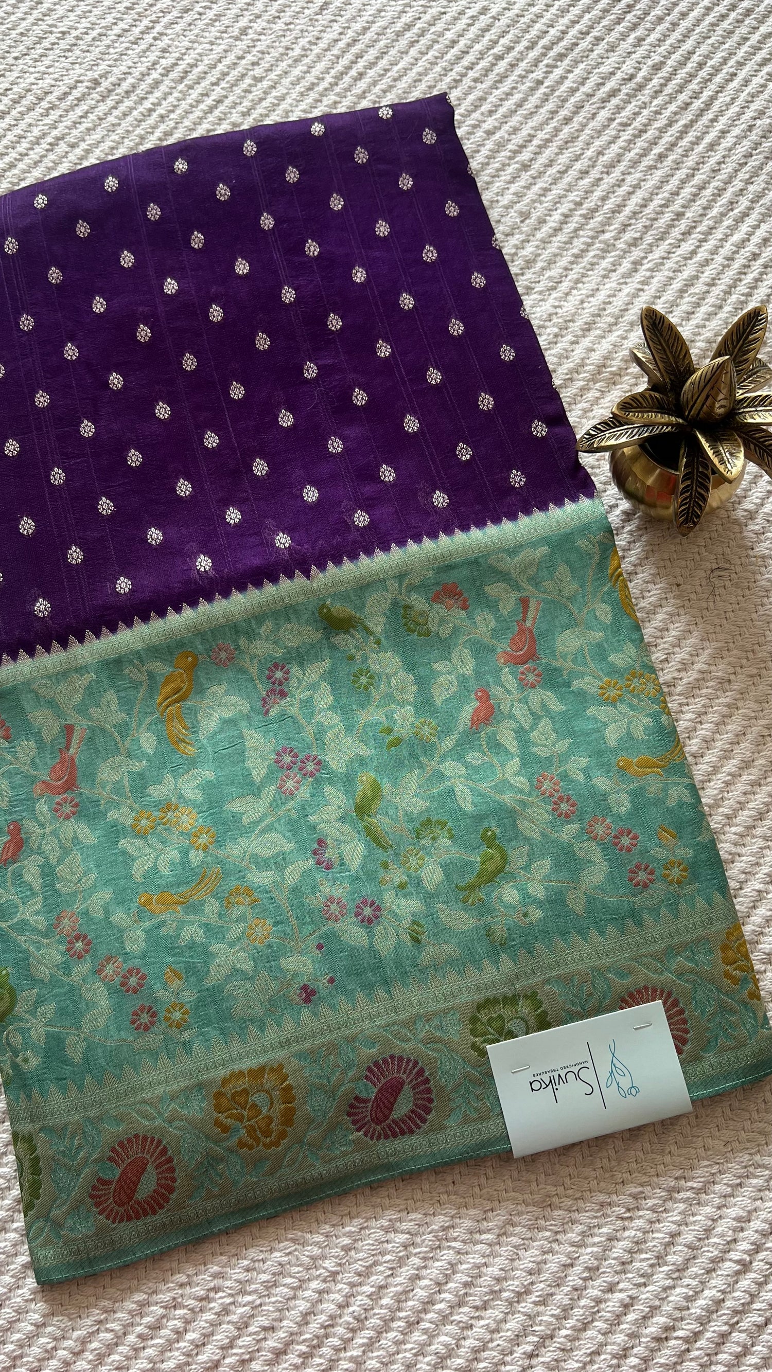 SUV4265-PURPLE WITH SEABLUE