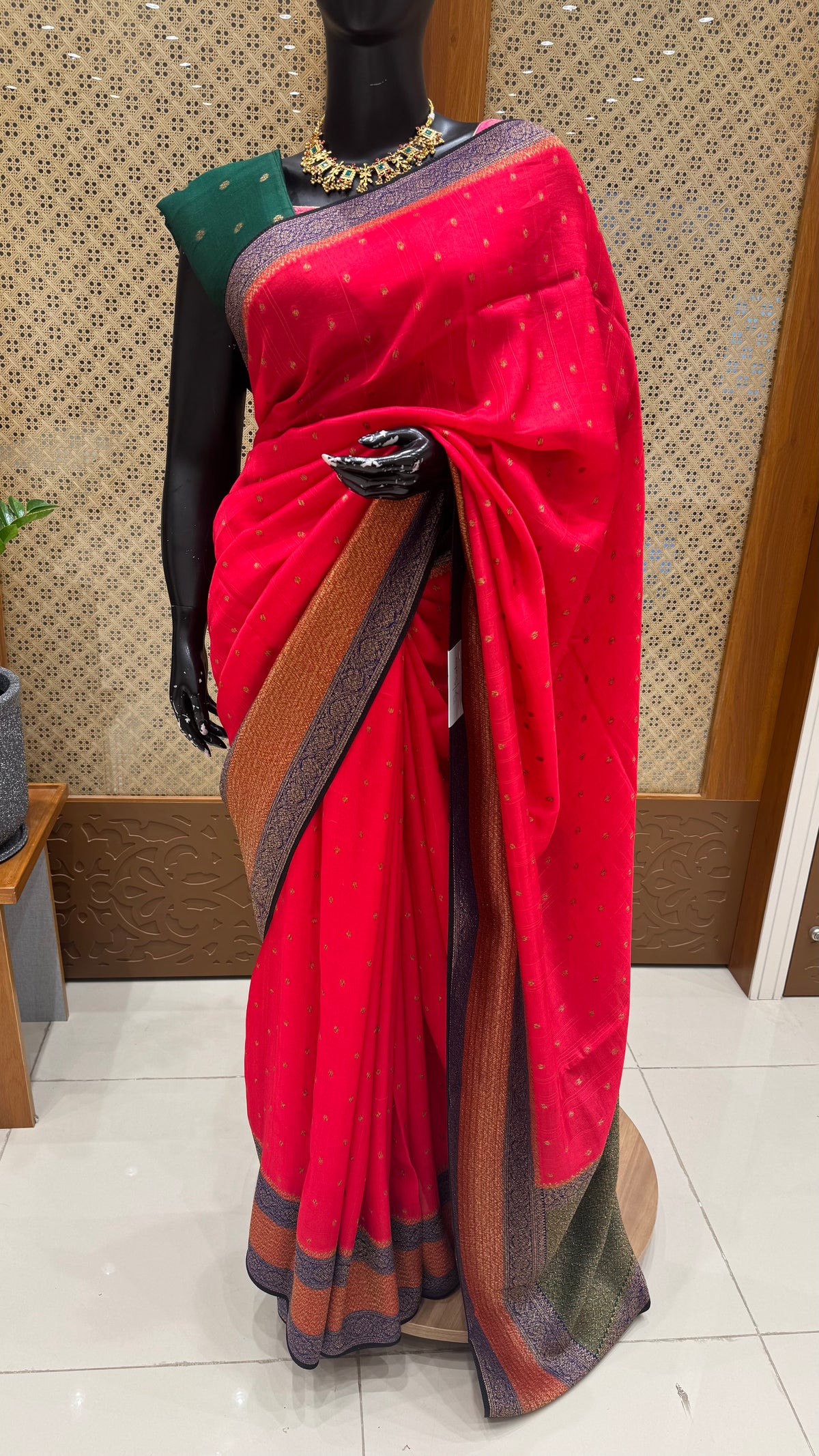 BANARASI DUPION SILK SUV5723-PINK