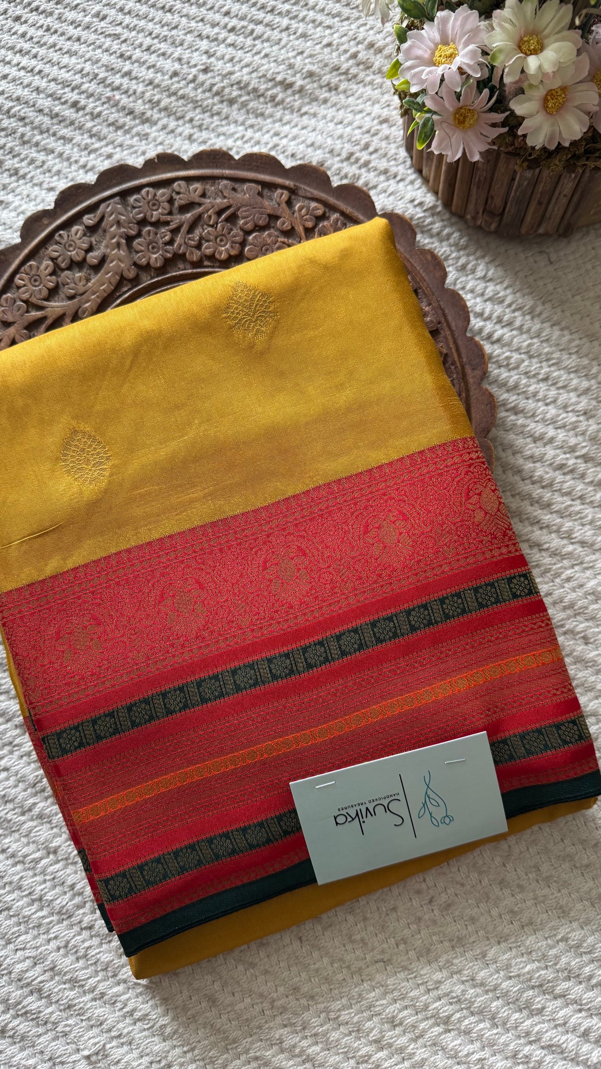 KANCHI CRAPE SUV5606-YELLOW