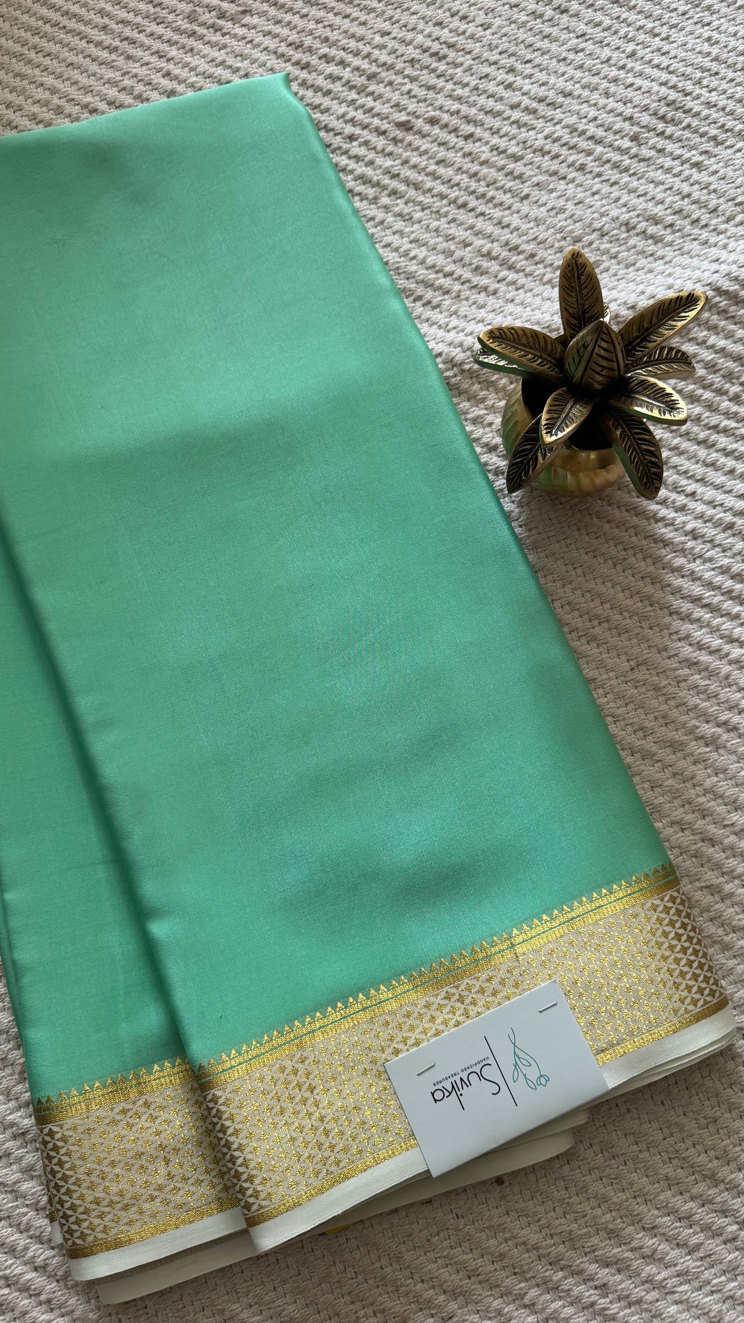 PSUV274-SEAGREEN WITH OFFWHITE