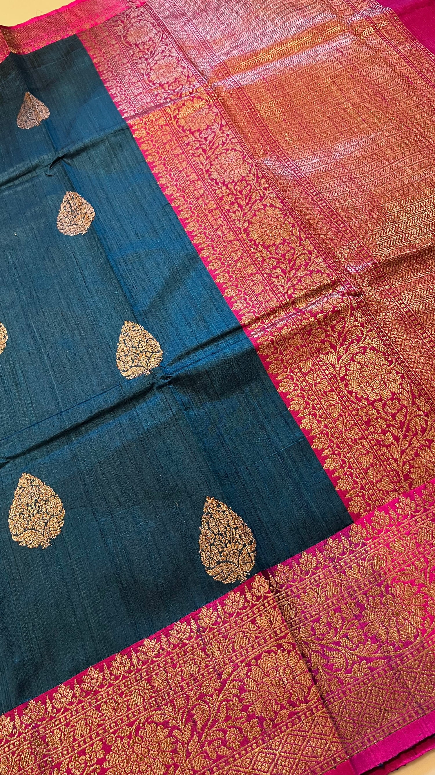 PURE DUPION SILK SAREE PSBS193-SAPHIREBLUE
