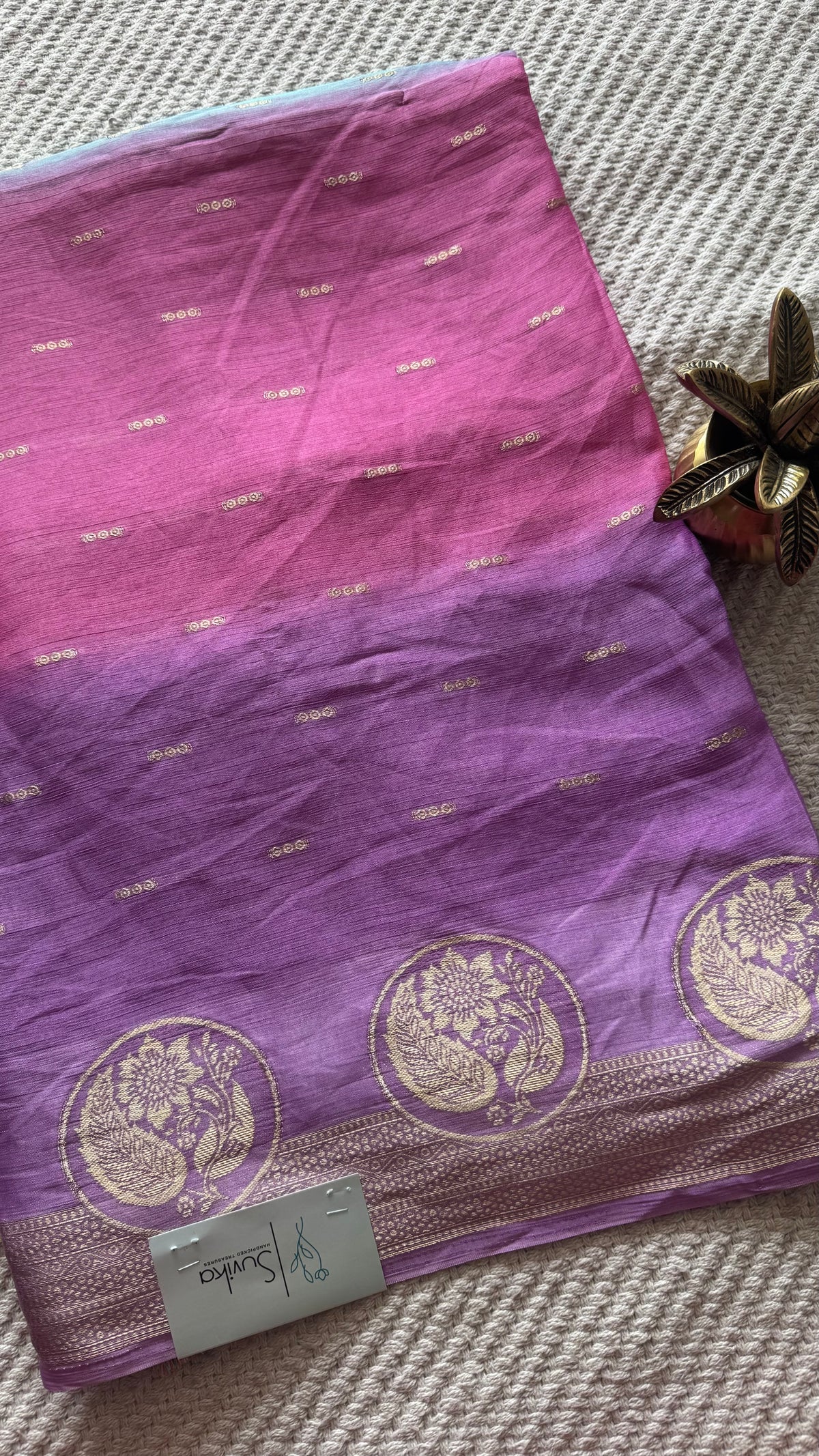 GEORGETTE SAREE SUV5939-LAVENDER