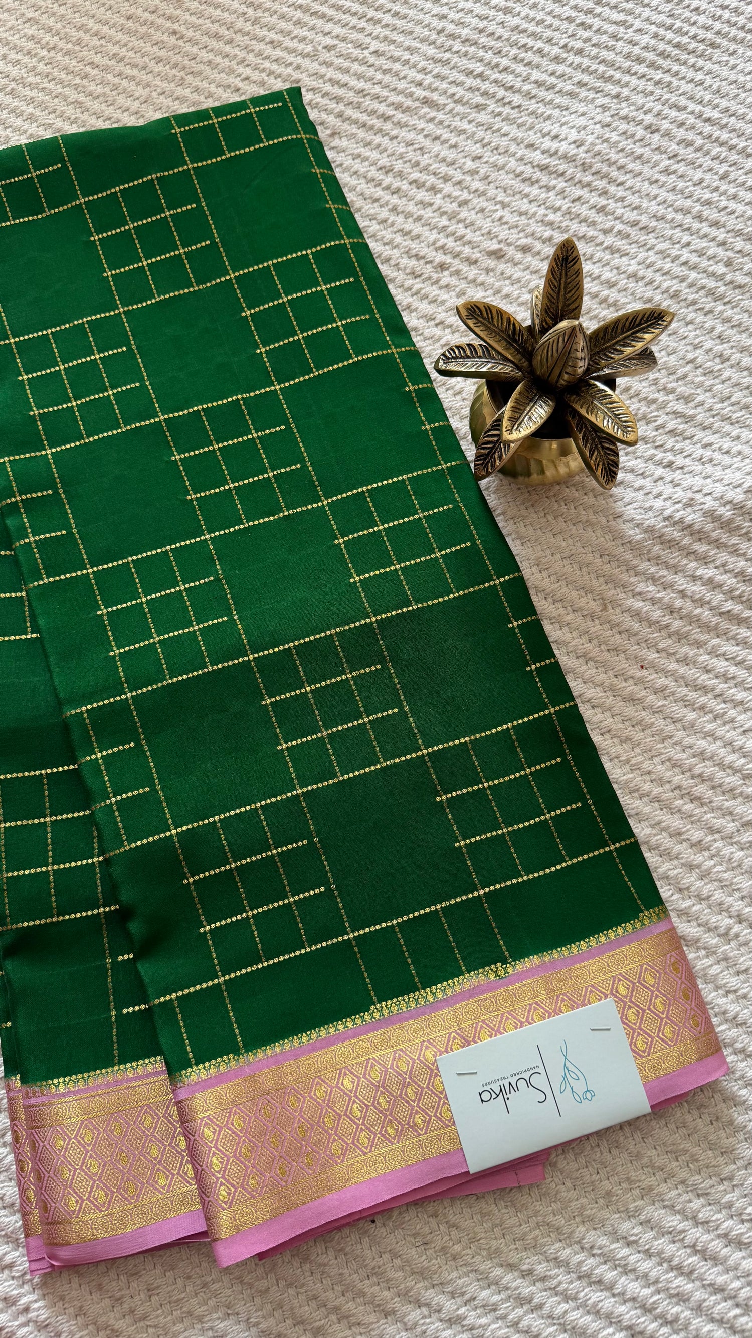 PSUV280-BOTTLEGREEN WITH BABYPINK