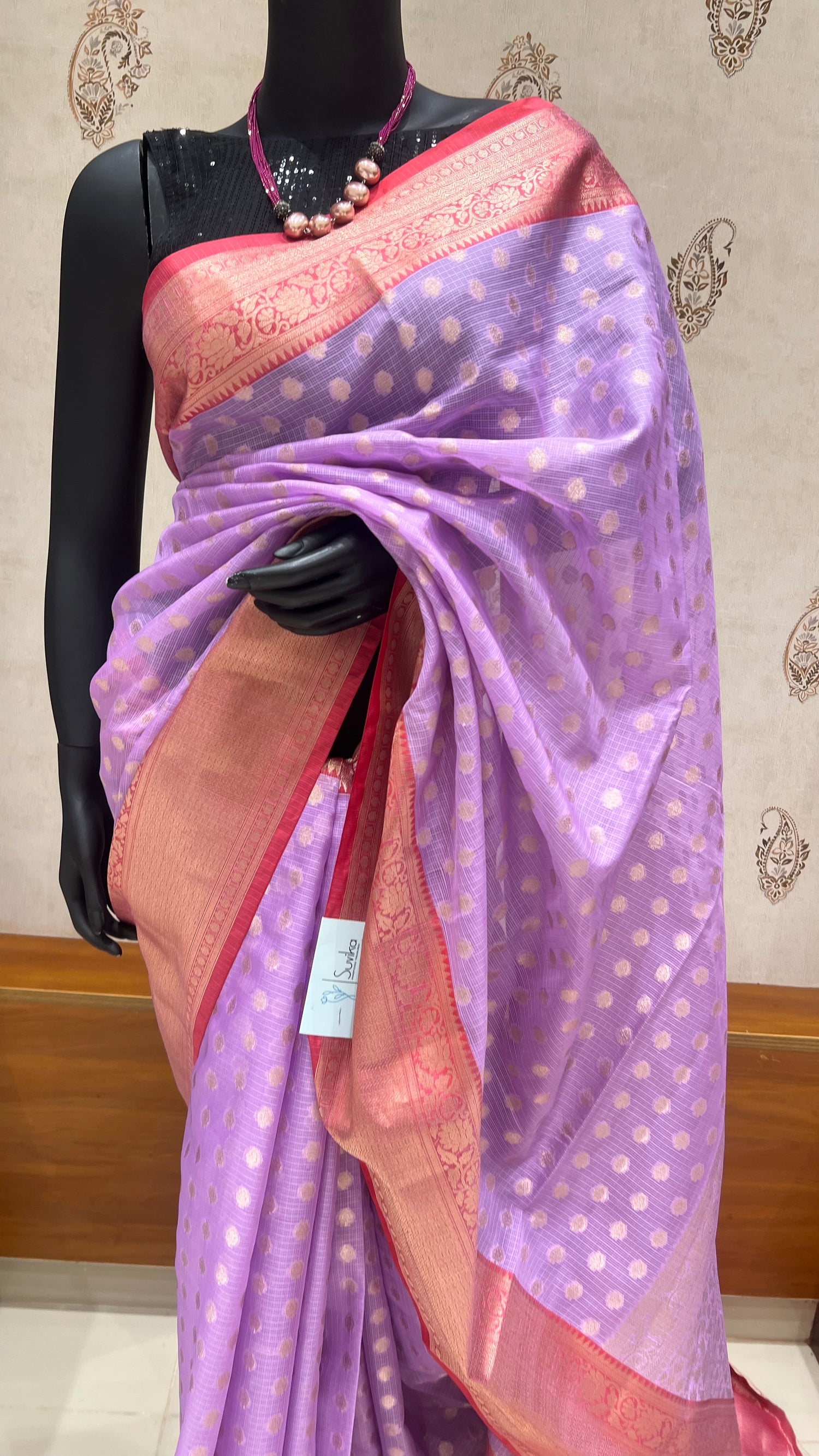 SUV1314-LAVENDER WITH RED
