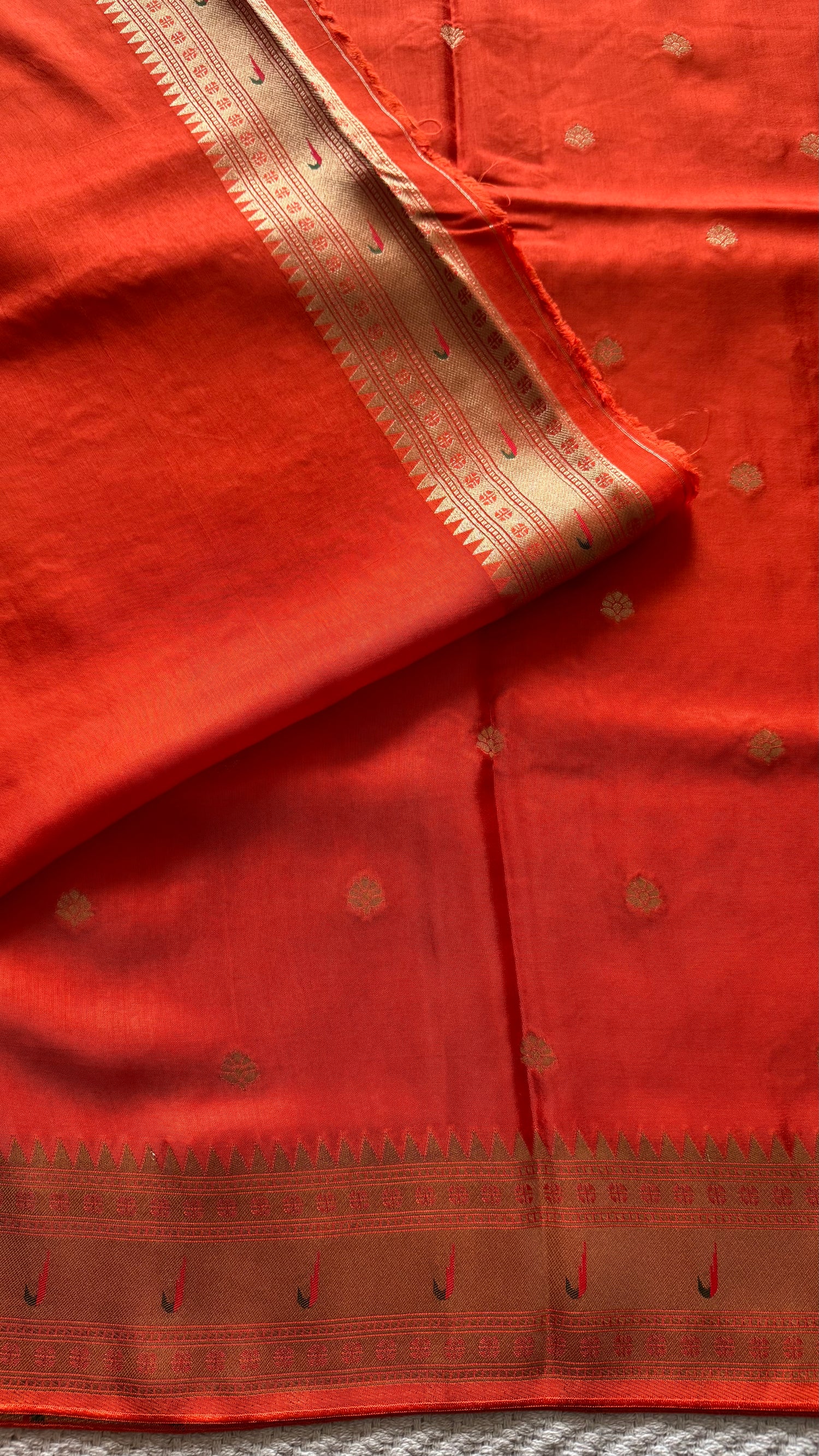 CREPE SILK SUV5647-ORANGE