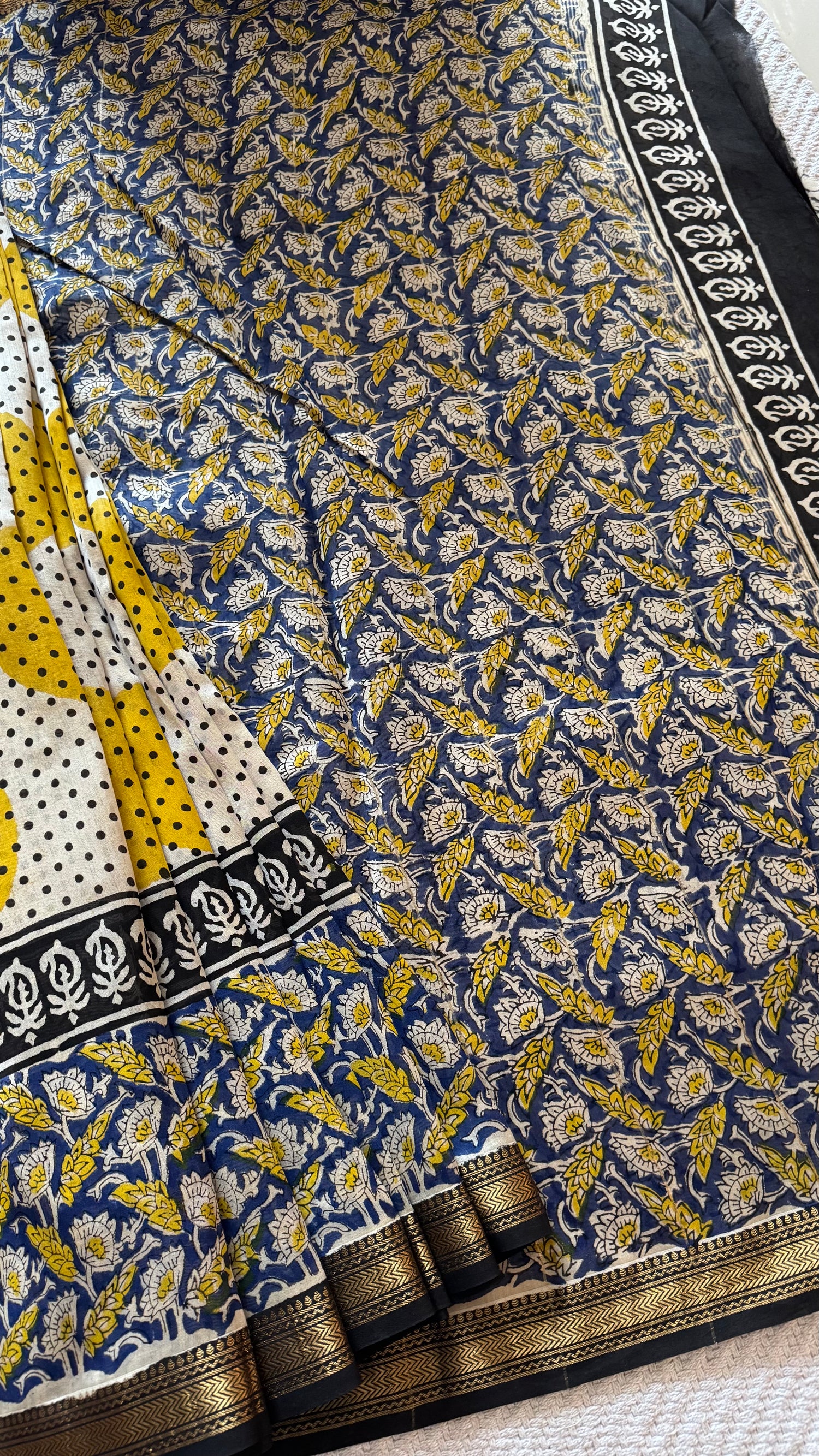 Pure chanderi silk SUV5008-BLUE