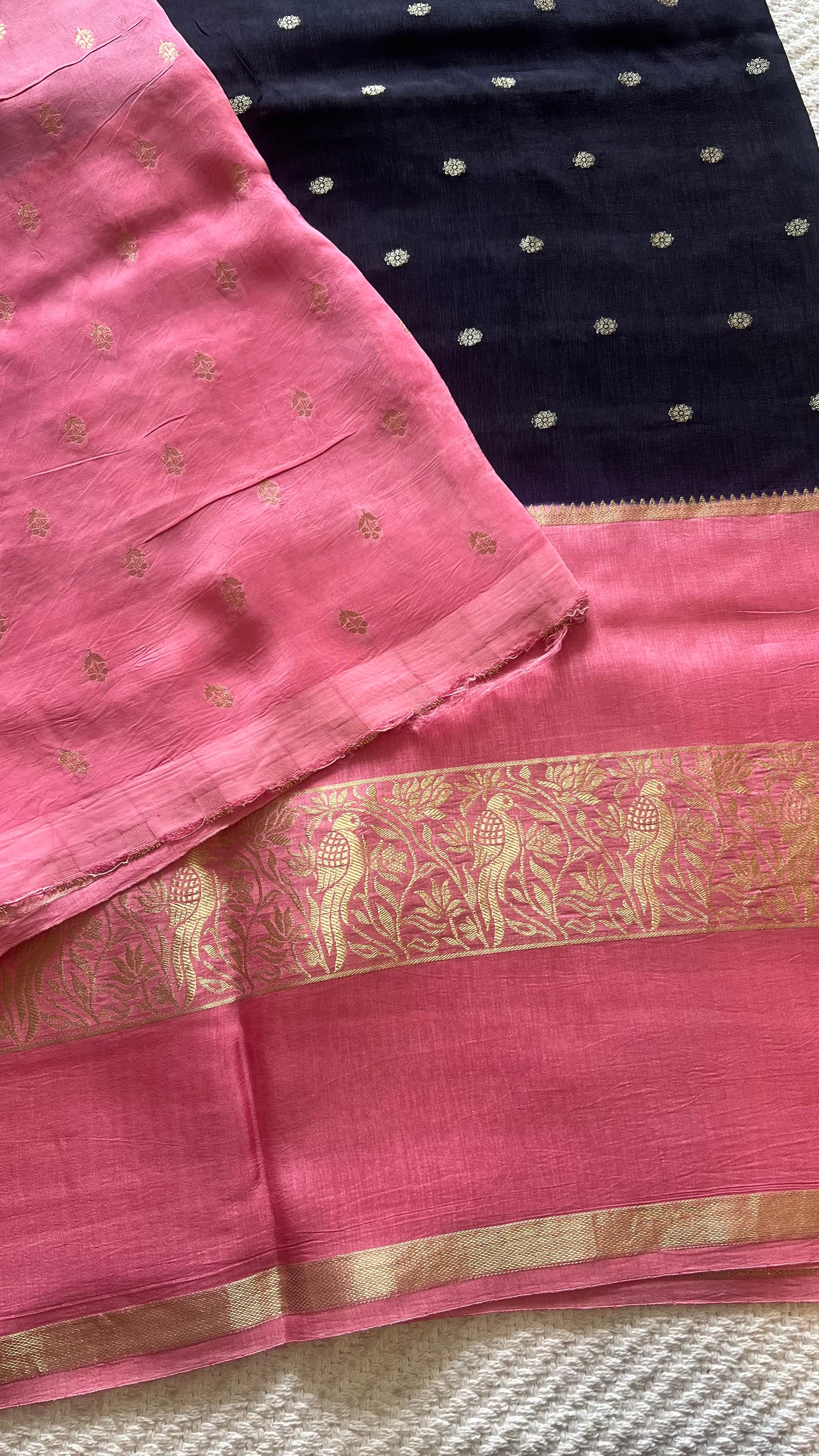 SUV4040-BLUE WITH BABYPINK