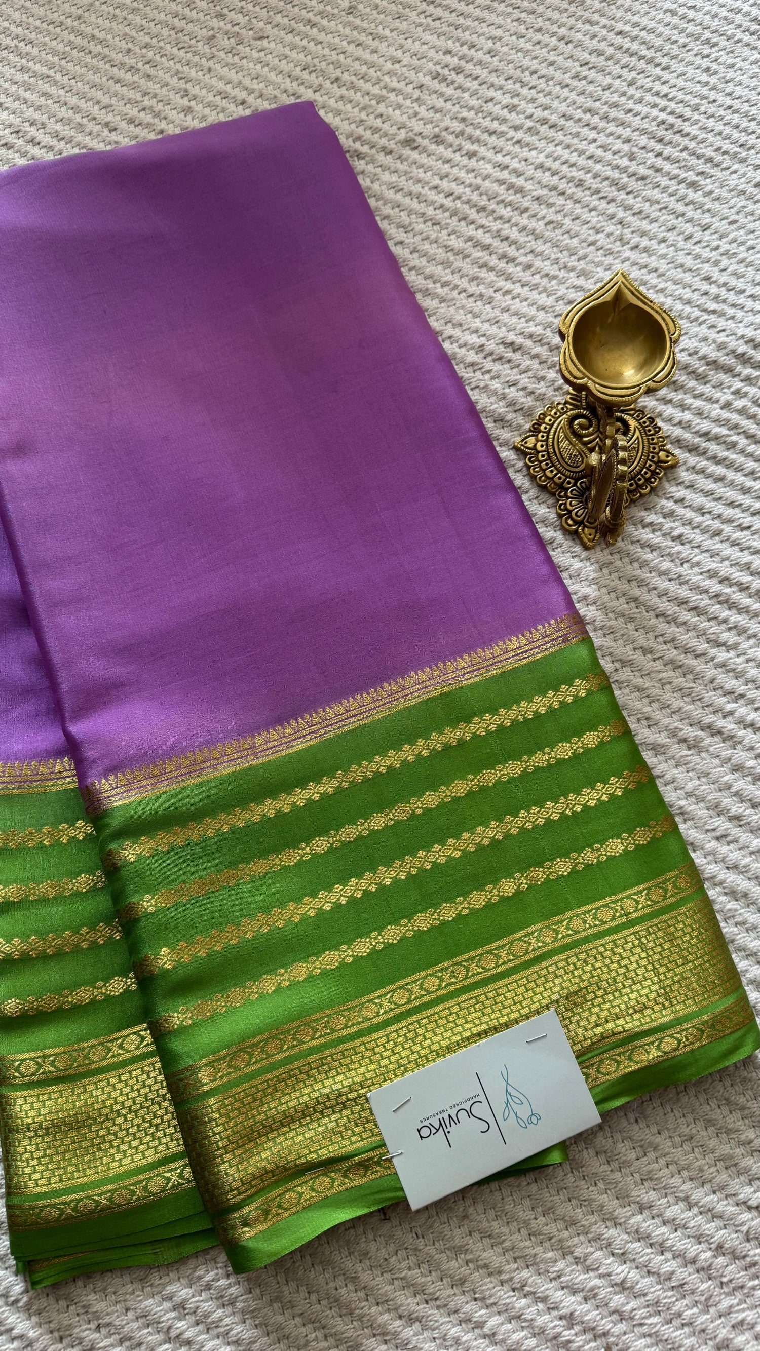PSUV169 - LAVENDER WITH PISTA GREEN