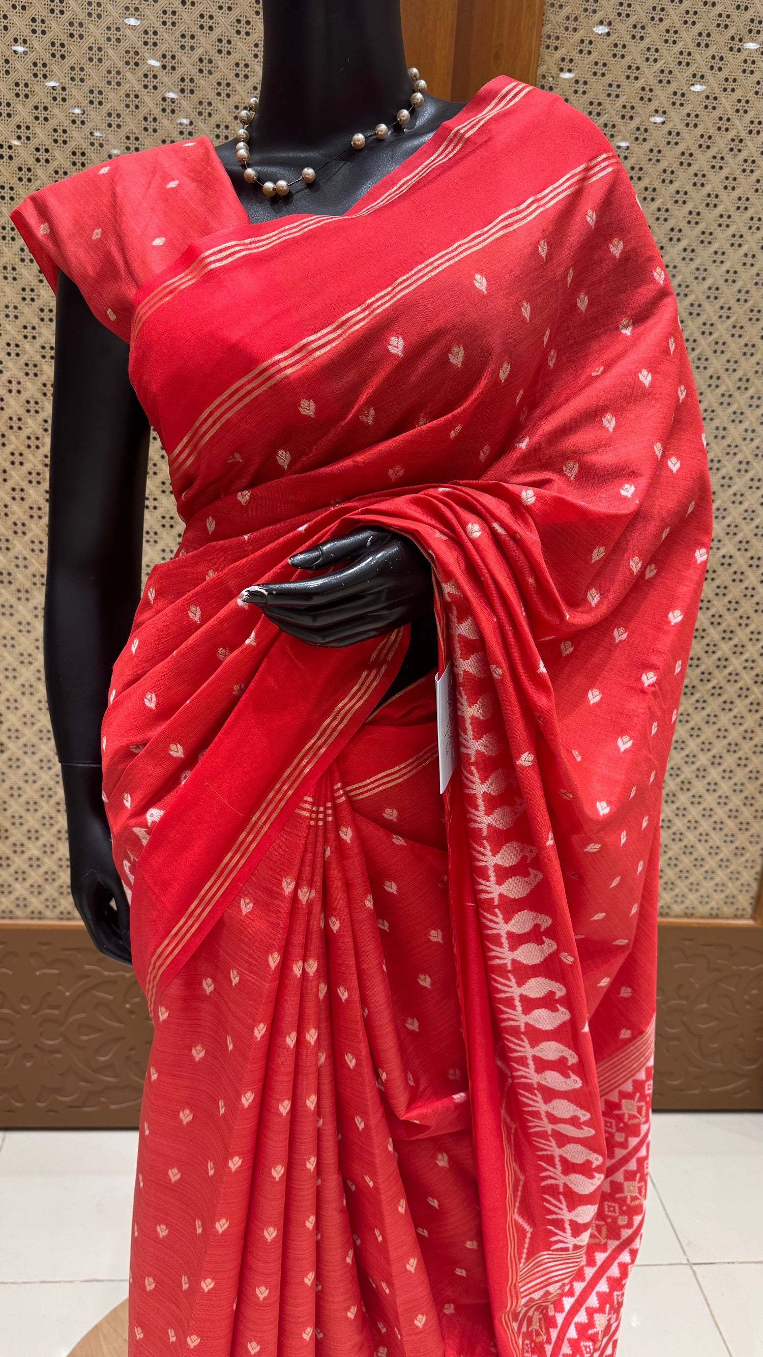 TUSSER SILK SUV5672-RED