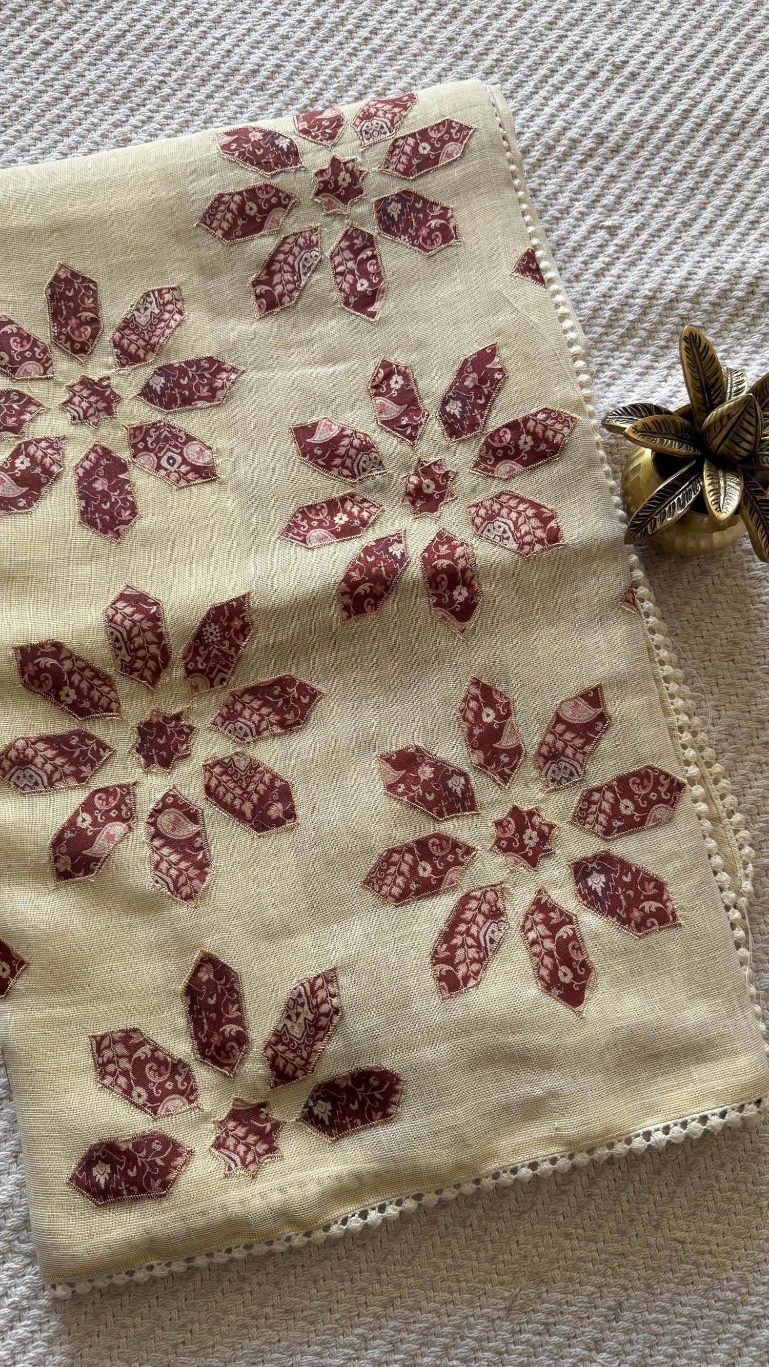 LINEN TISSUE SUV4983-MAROON