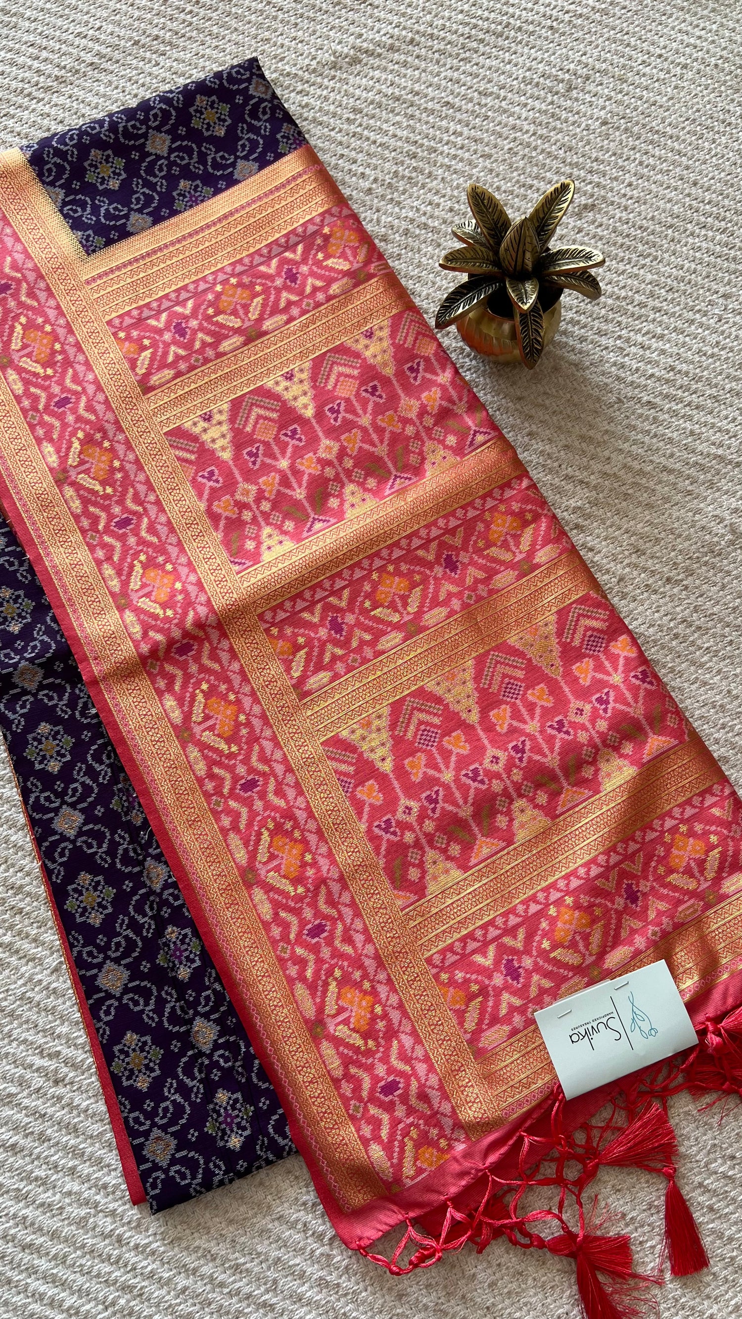 SUV4100-PURPLE WITH PEACH