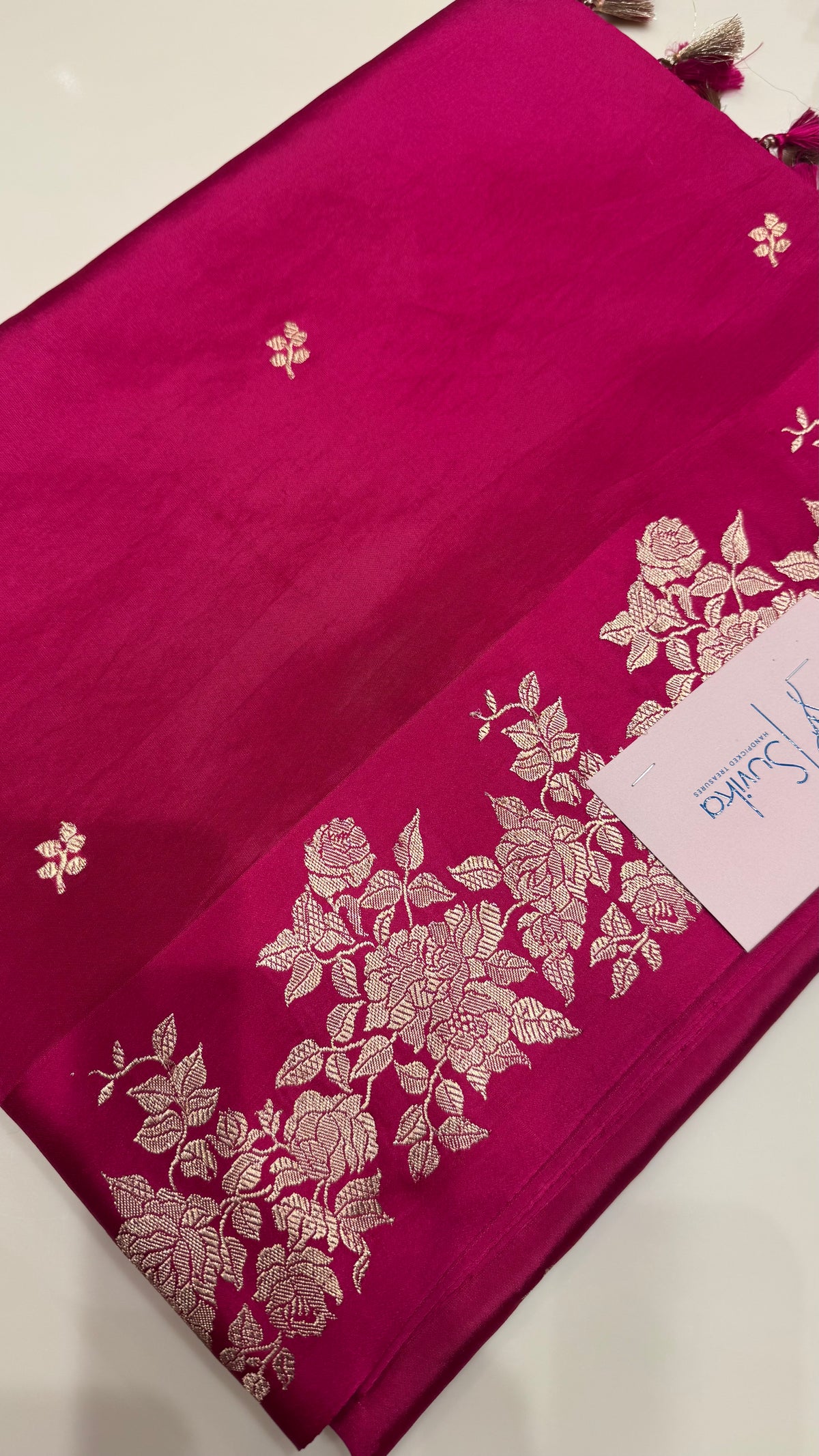 PURE BANARASI SILK PSGM448-PINK