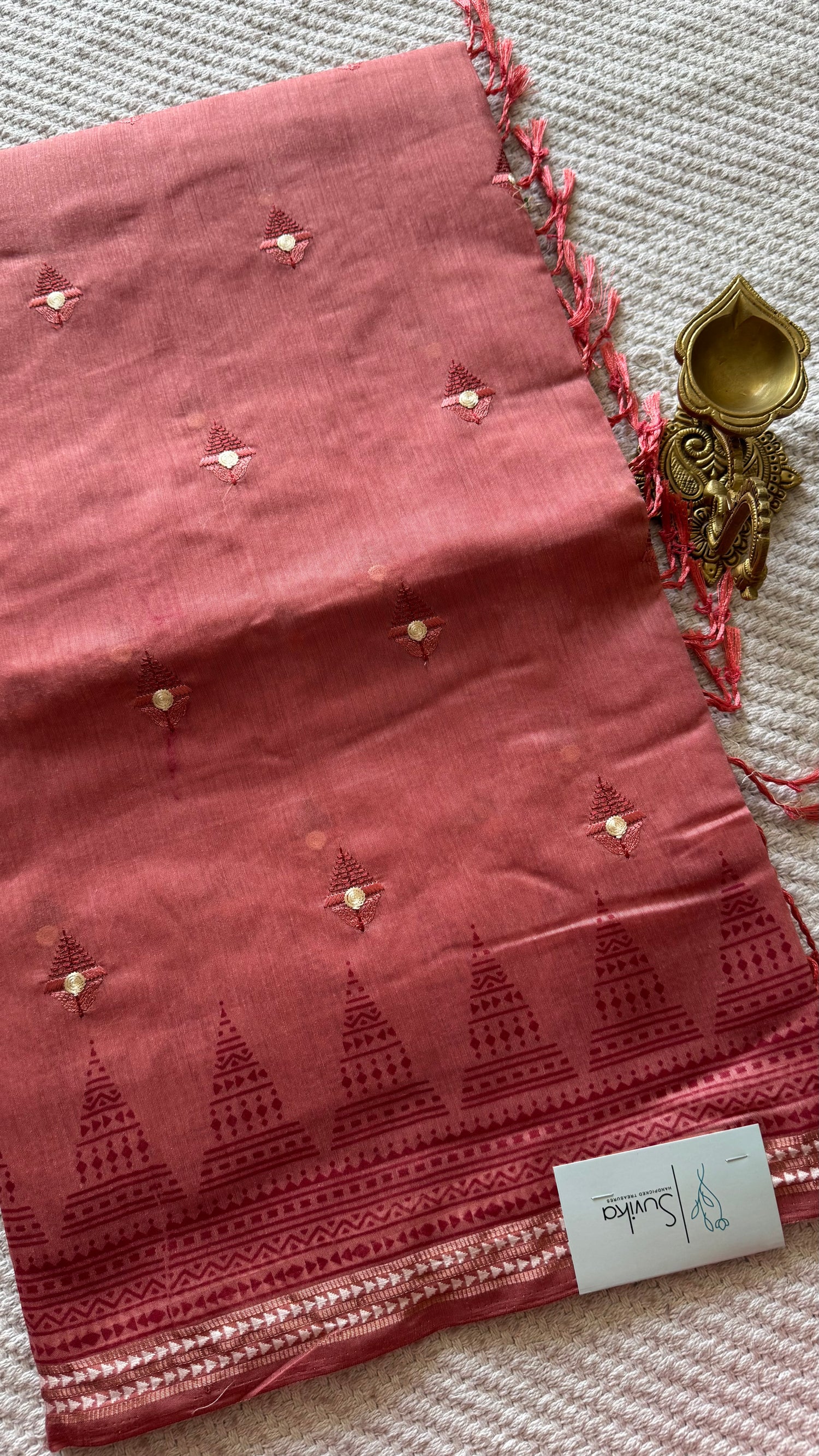 TUSSER SILK SUV5533-PINK