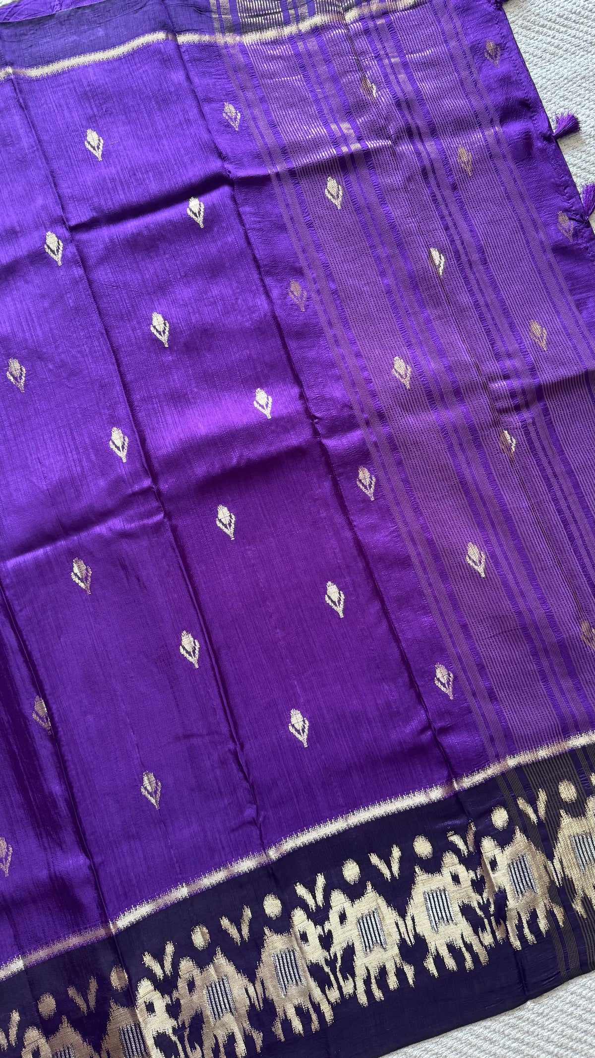CRAPE SILK SUV5635-PURPLE