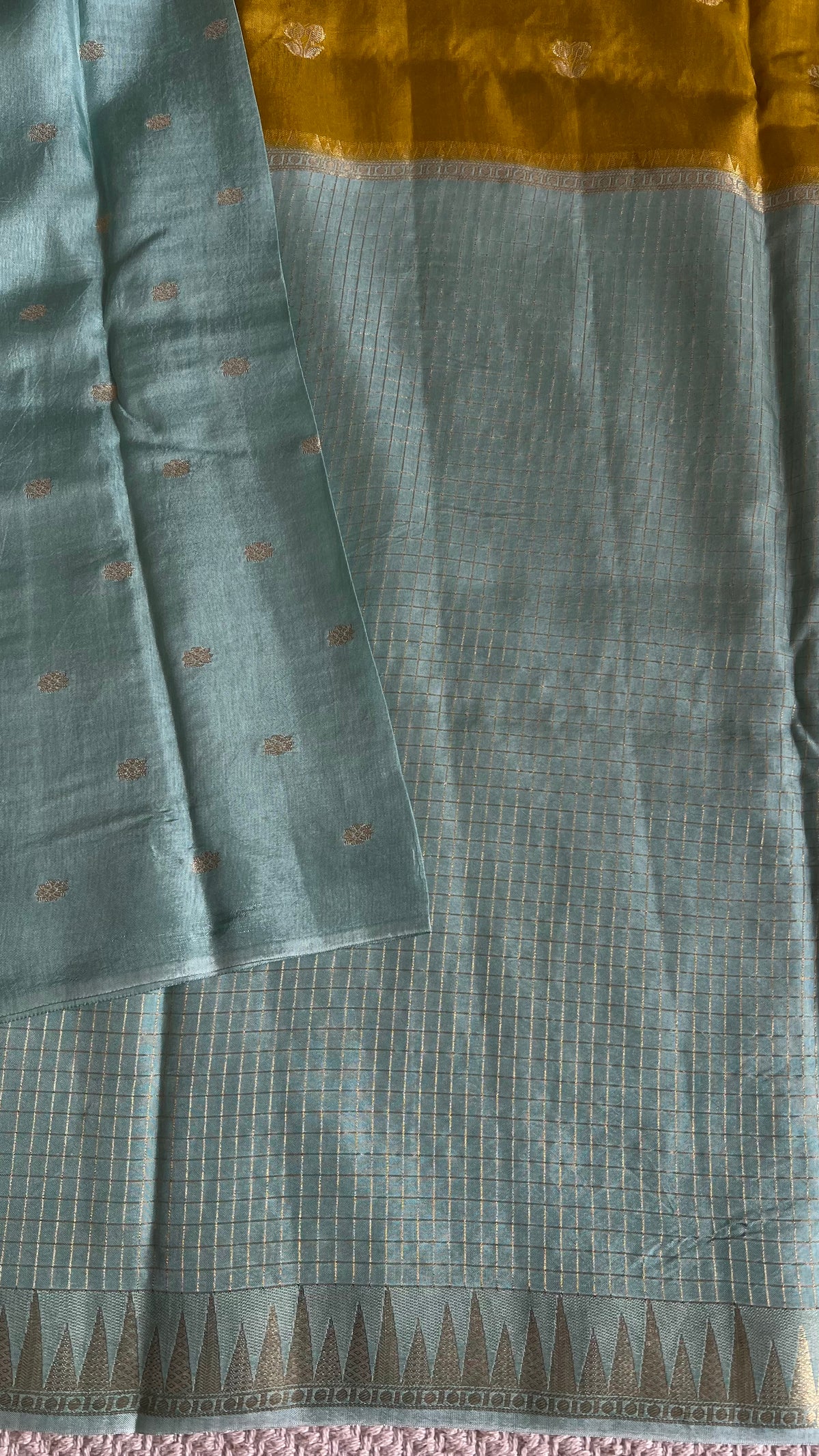 SUV5638-MINTGREEN WITH SEABLUE
