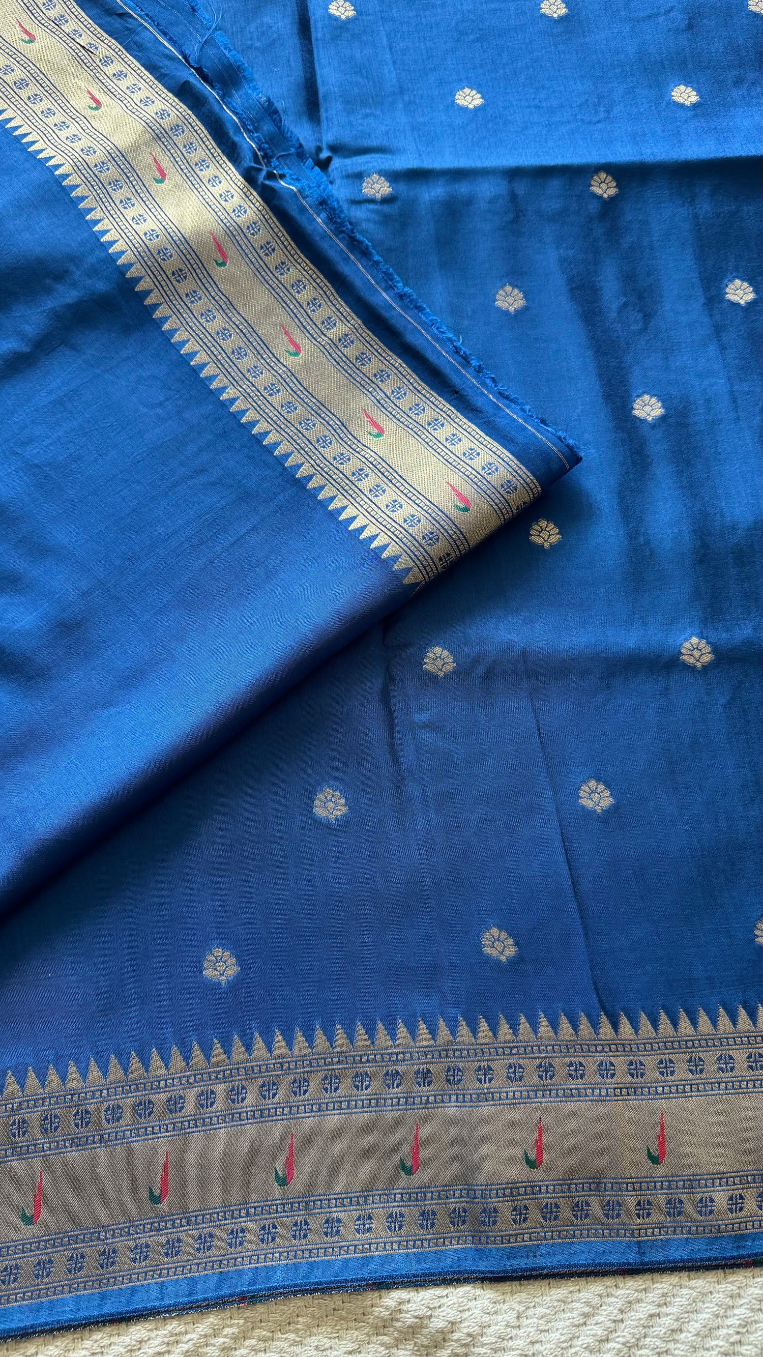 CREPE SILK SUV5647-BLUE