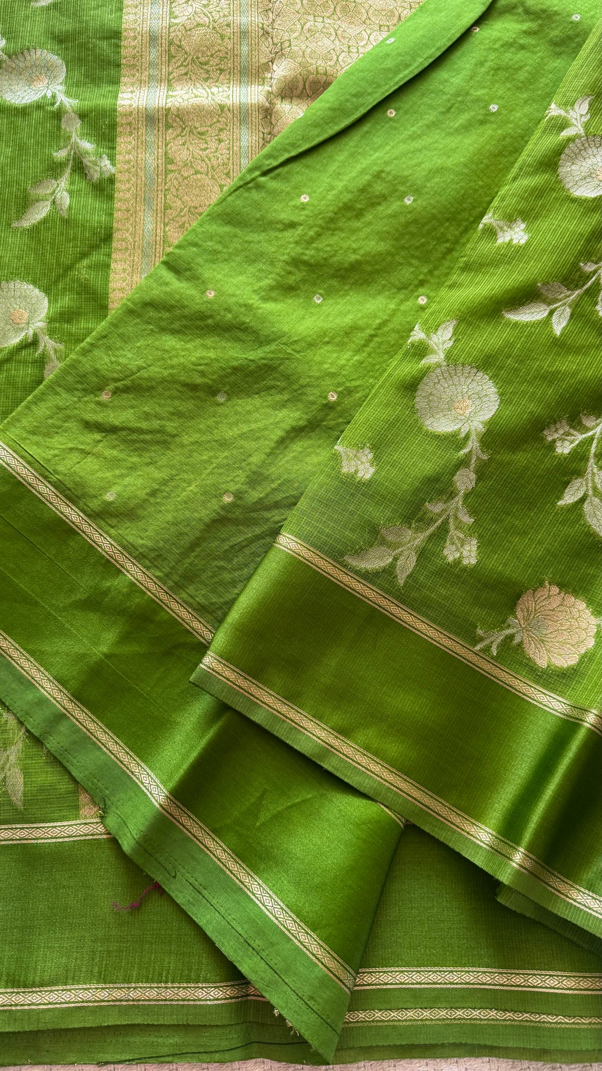 KOTA SILK SAREE SUV5889-GREEN