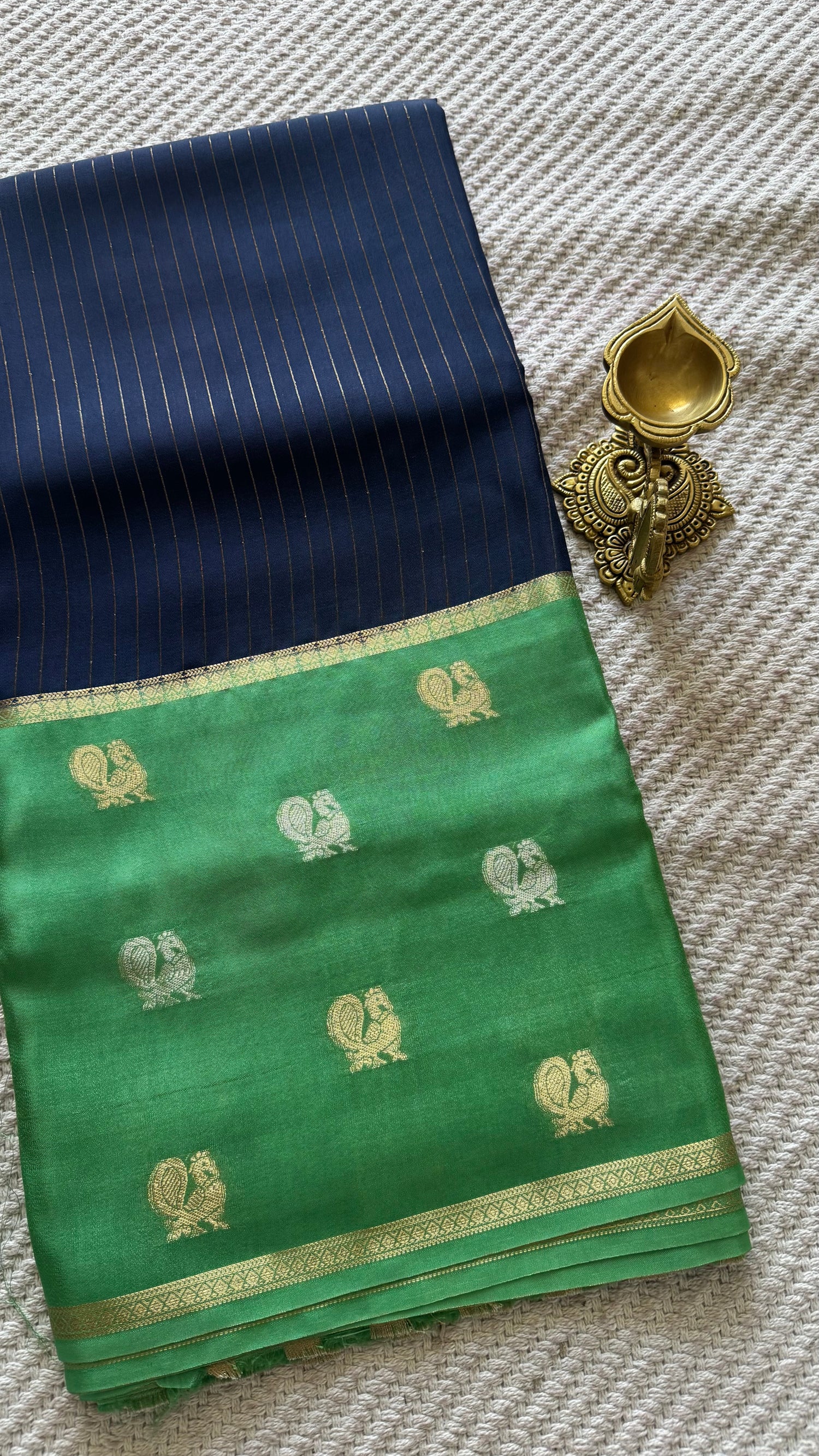 SUV4803-NAVYBLUE WITH SEAGREEN