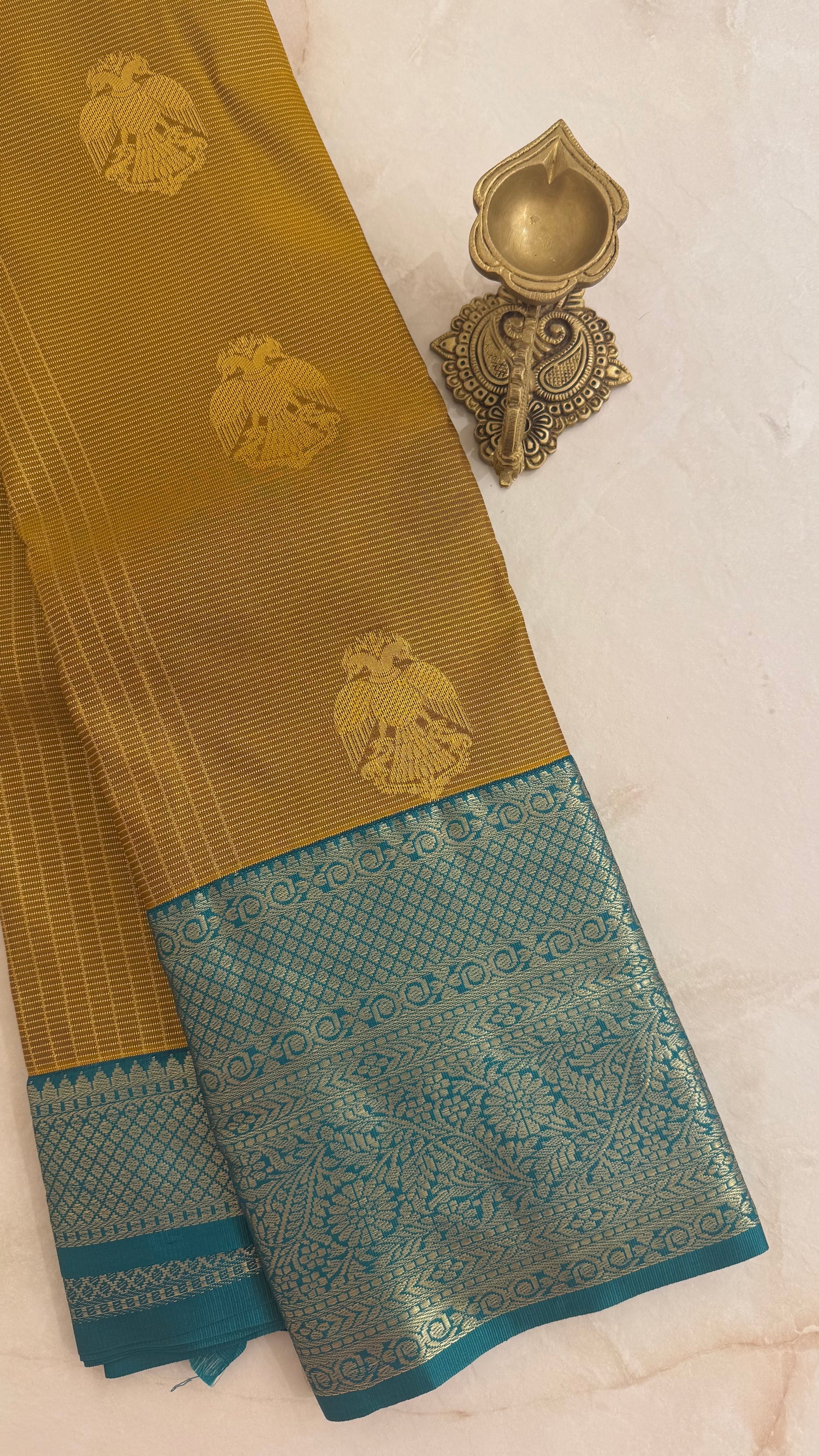 KANJIVARAM SILK SAREE SUV5613-MINTGREEN