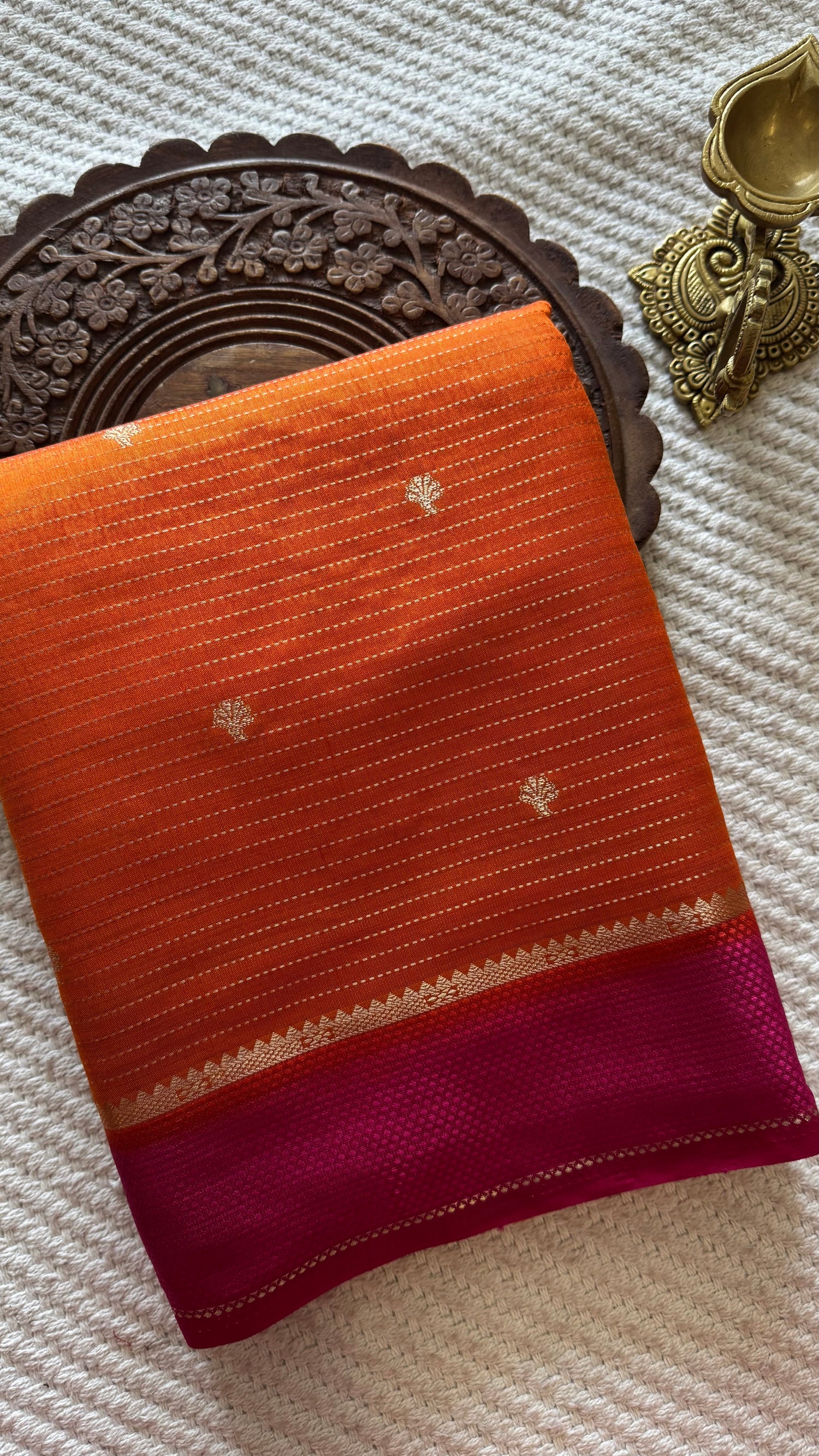 SUV5138-ORANGE WITH PINK