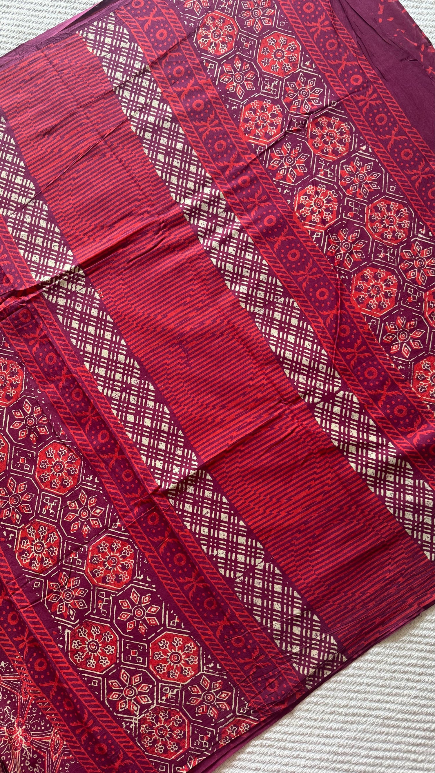 MUL COTTON SUV4883-RED