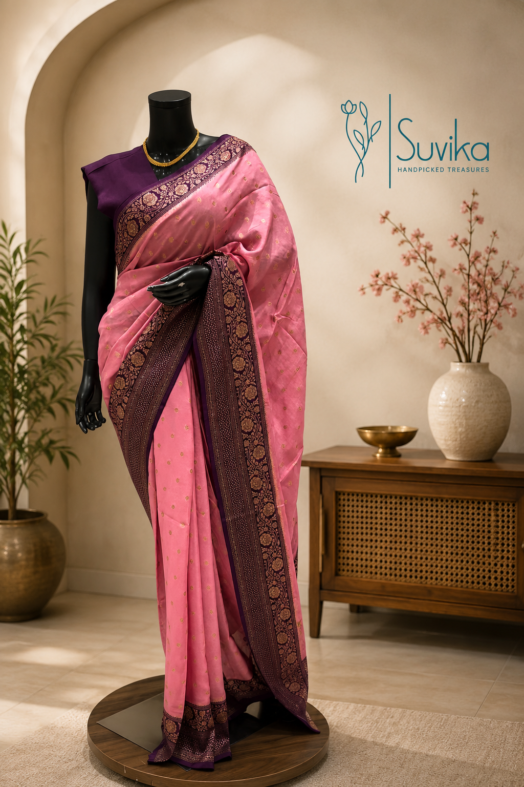 SUV4845-ONIONPINK WITH PURPLE