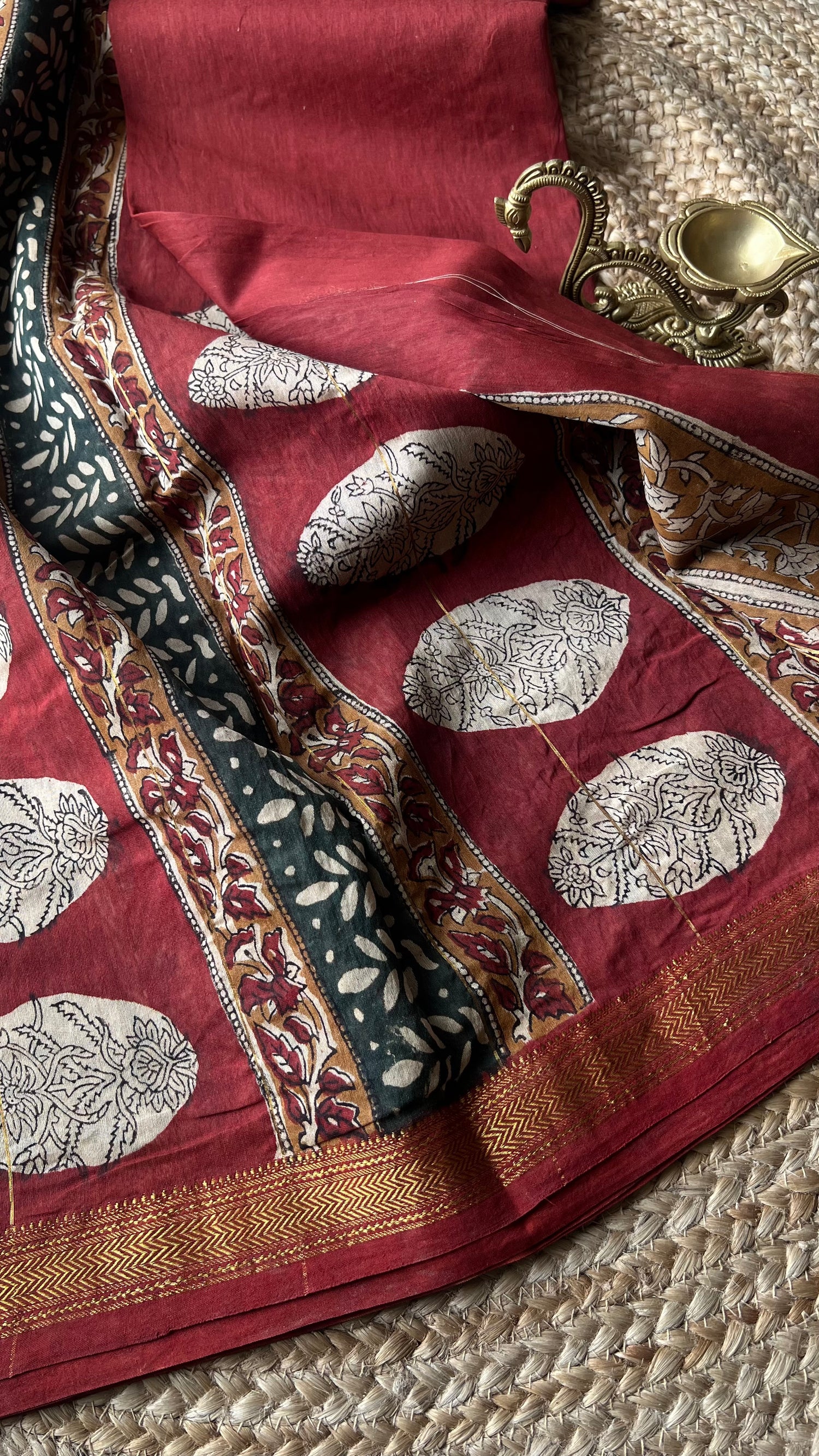 PURE CHANDERI SILK COTTON SUV4989