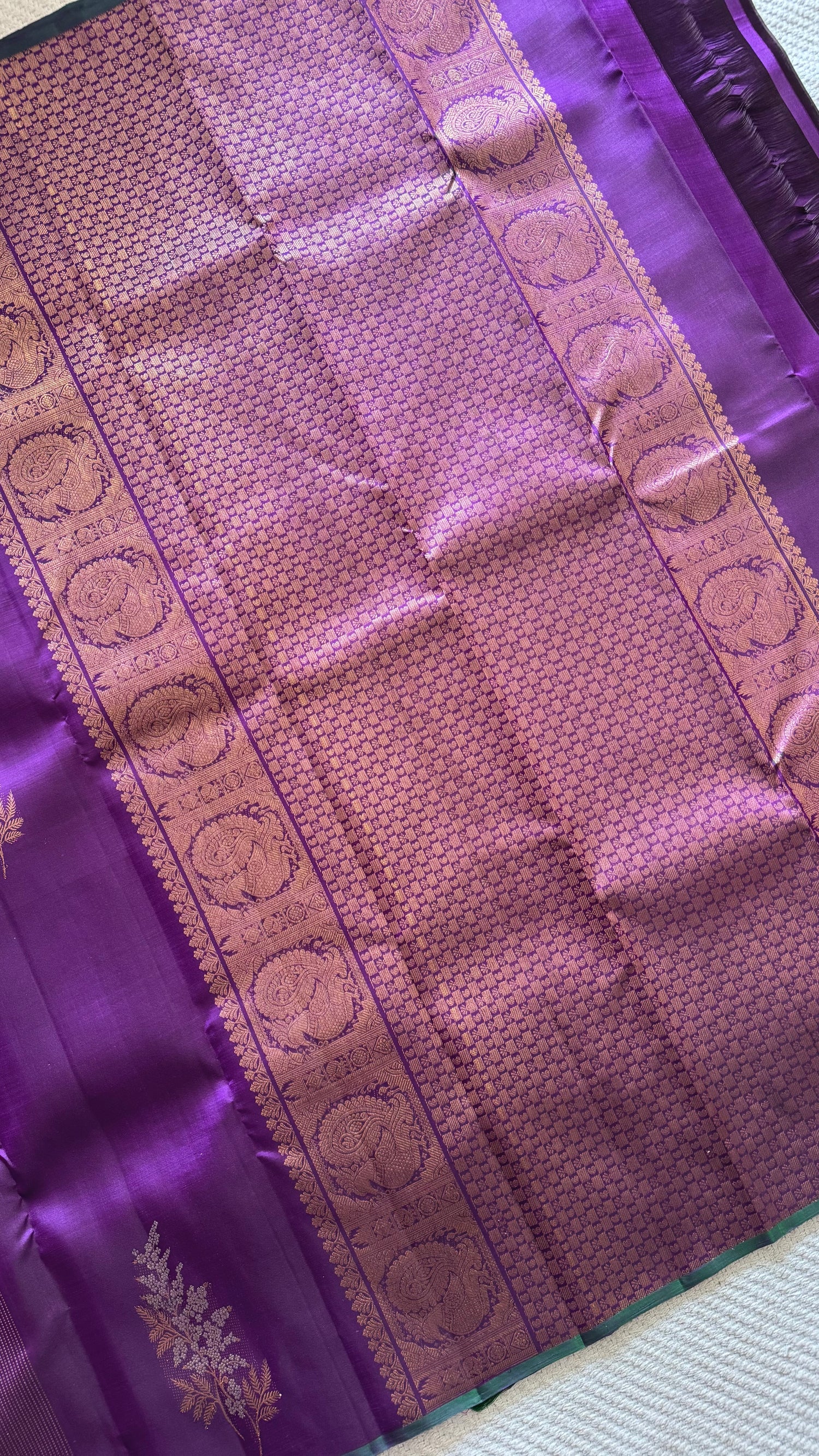 PURE KANJIVARAM SILK PSM152-PURPLE
