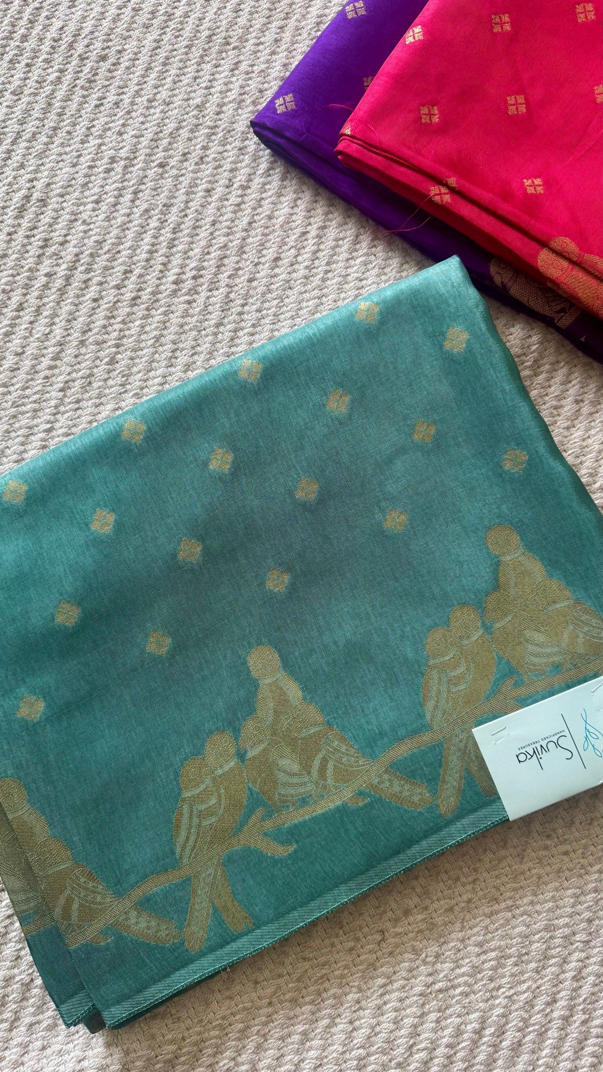 VISCOSE CREPE SUV5801-SEABLUE