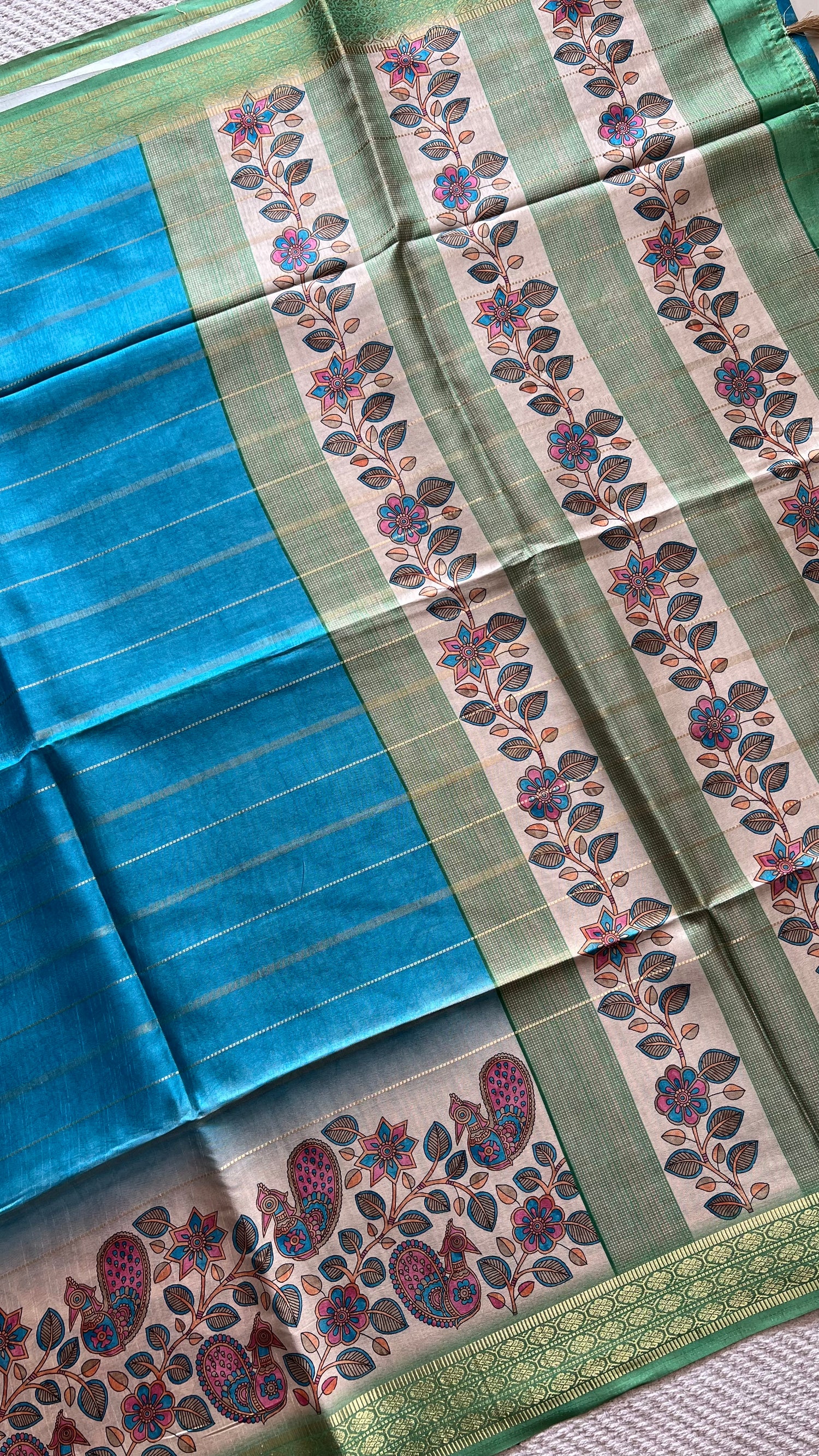 SUV3846-SKYBLUE WITH GREEN