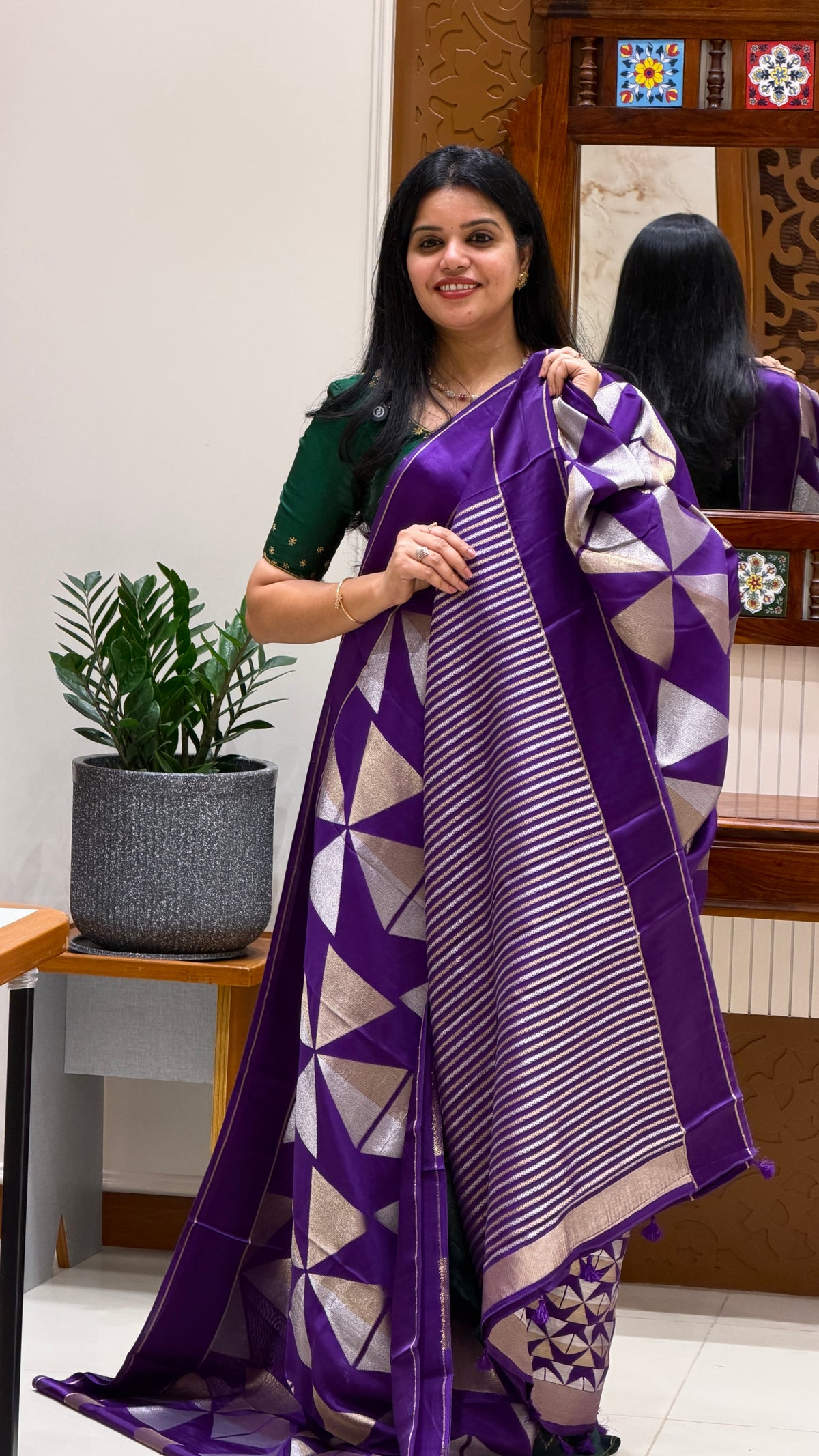 KOSA SILK S SAREE SUV5881-PURPLE