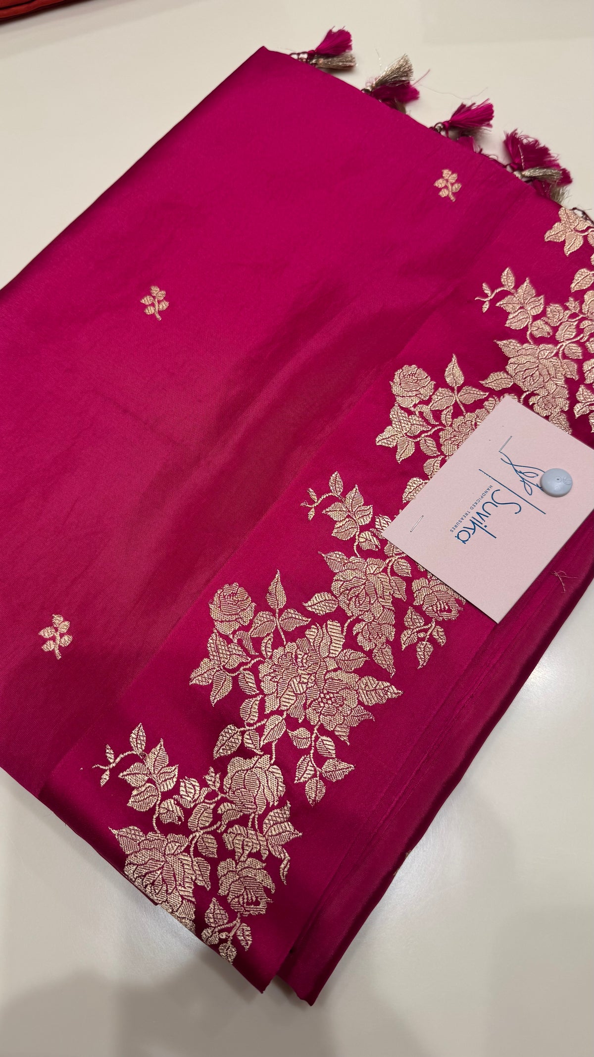 PURE BANARASI SILK PSGM448-PINK