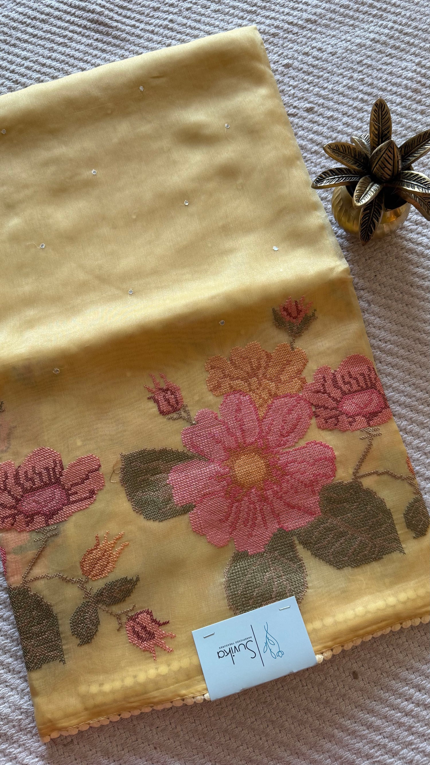 LINEN TISSUE SUV5153-YELLOW