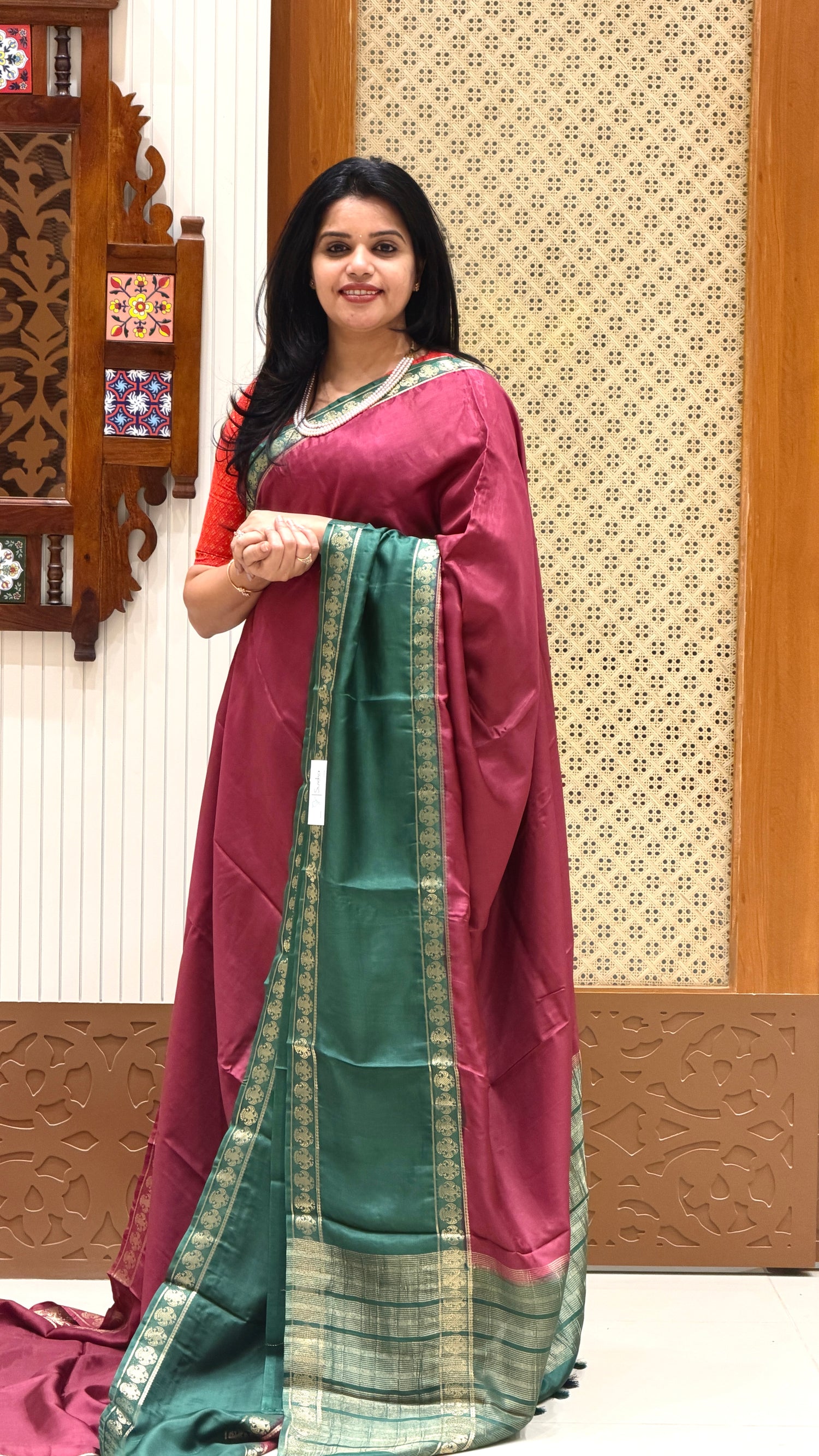 SUV4146-WINE WITH GREEN