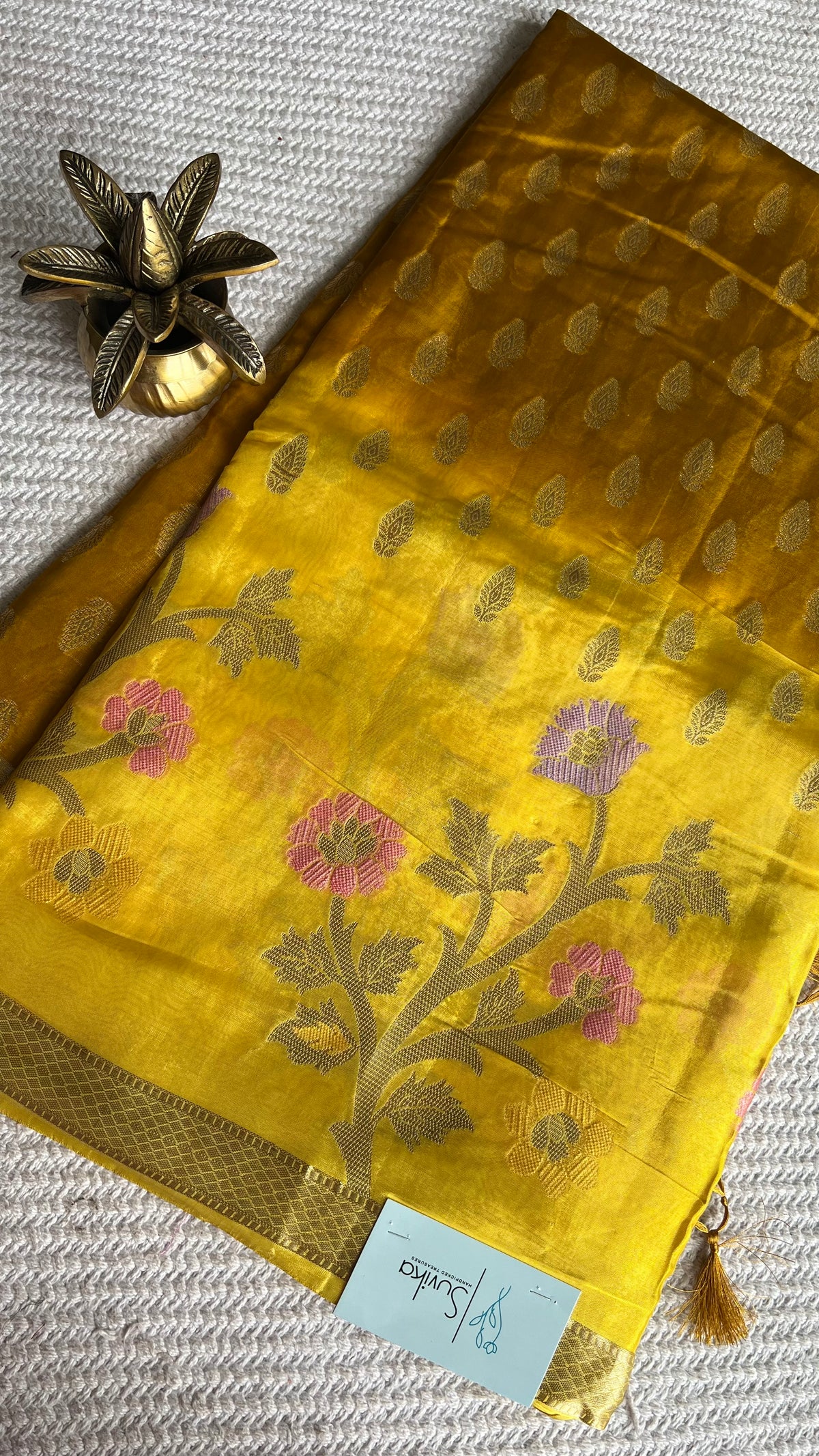 CREPE SILK SUV5656-YELLOW