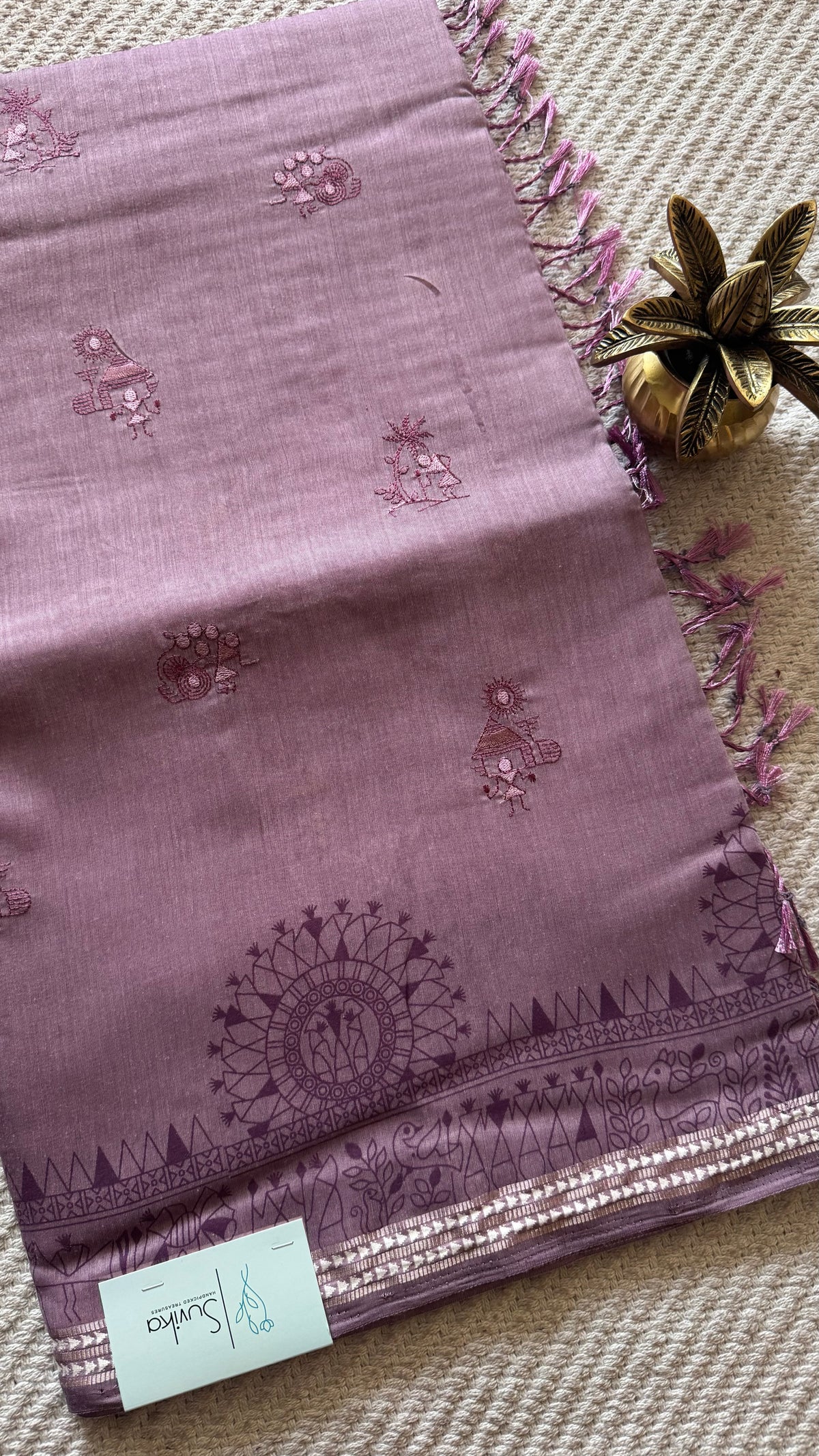 SILK COTTON SUV5532-LAVENDER